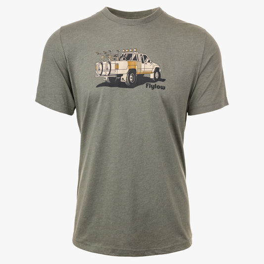 Flylow 4x4 Men's Tee - Boa Heather - XXL