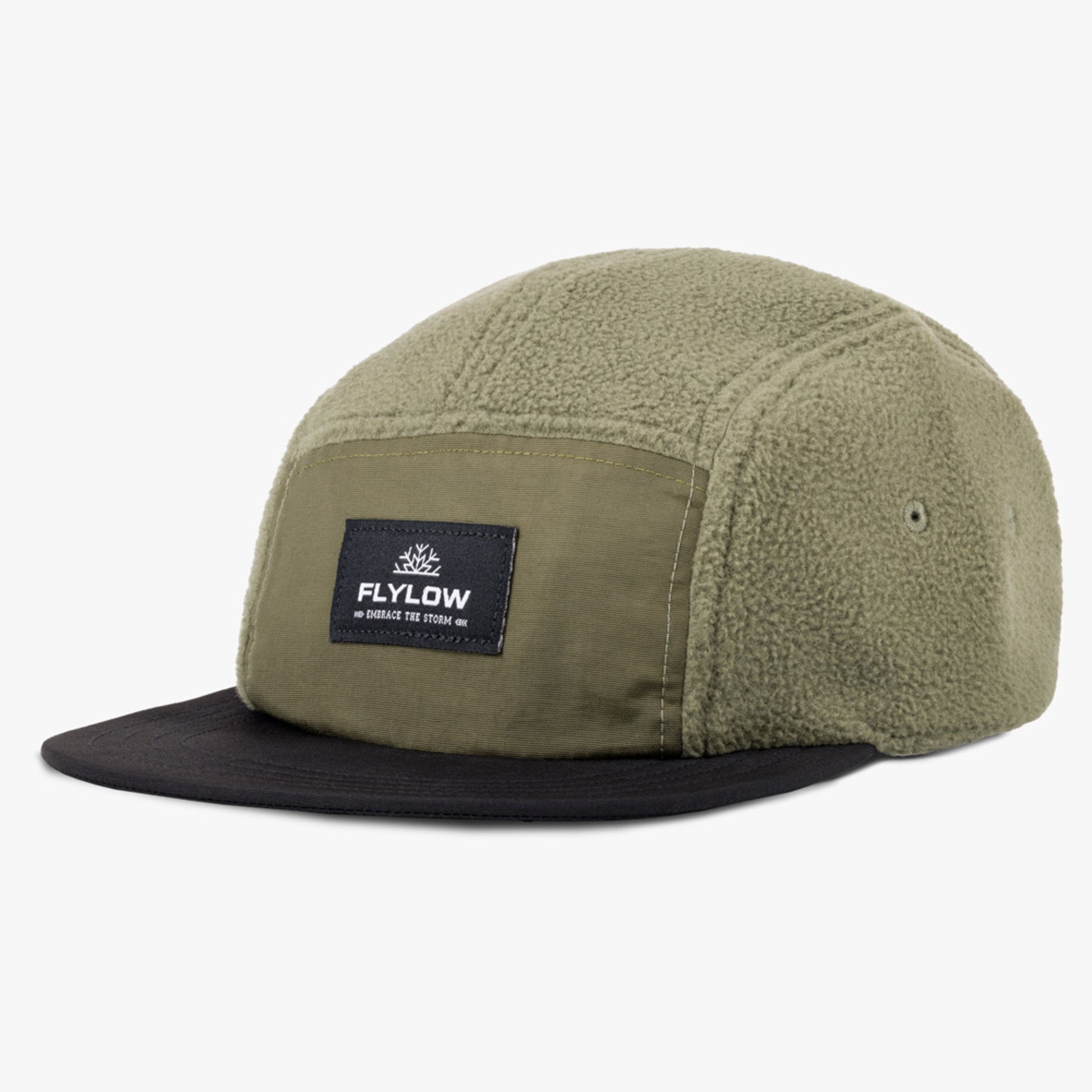 Flylow Cozy Camper Hat - Evergreen/Capers/Black