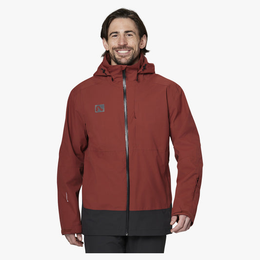 Flylow Dante Men's Jacket - Redwood Black - XL