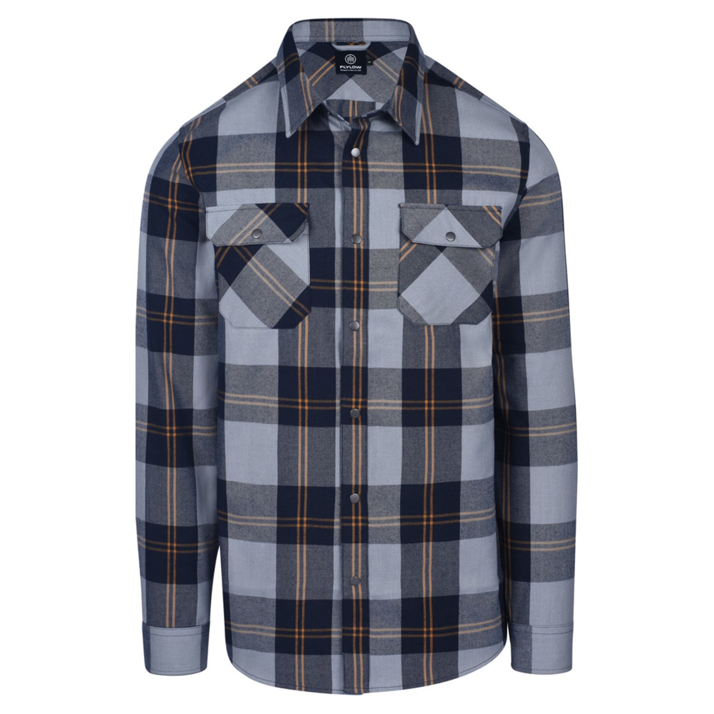 Flylow Handlebar Men's Tech Flannel - NIGHT_MOON - S
