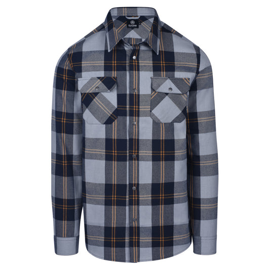 Flylow Handlebar Men's Tech Flannel - NIGHT_MOON - S