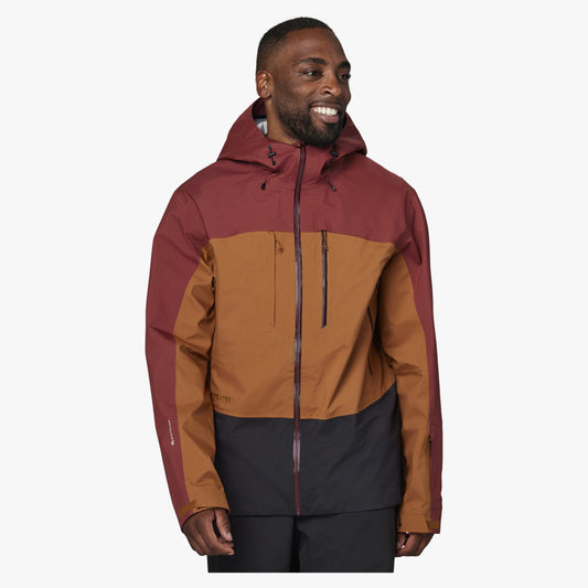 Flylow Lab Men's Coat  - Redwood Copper Black - XL