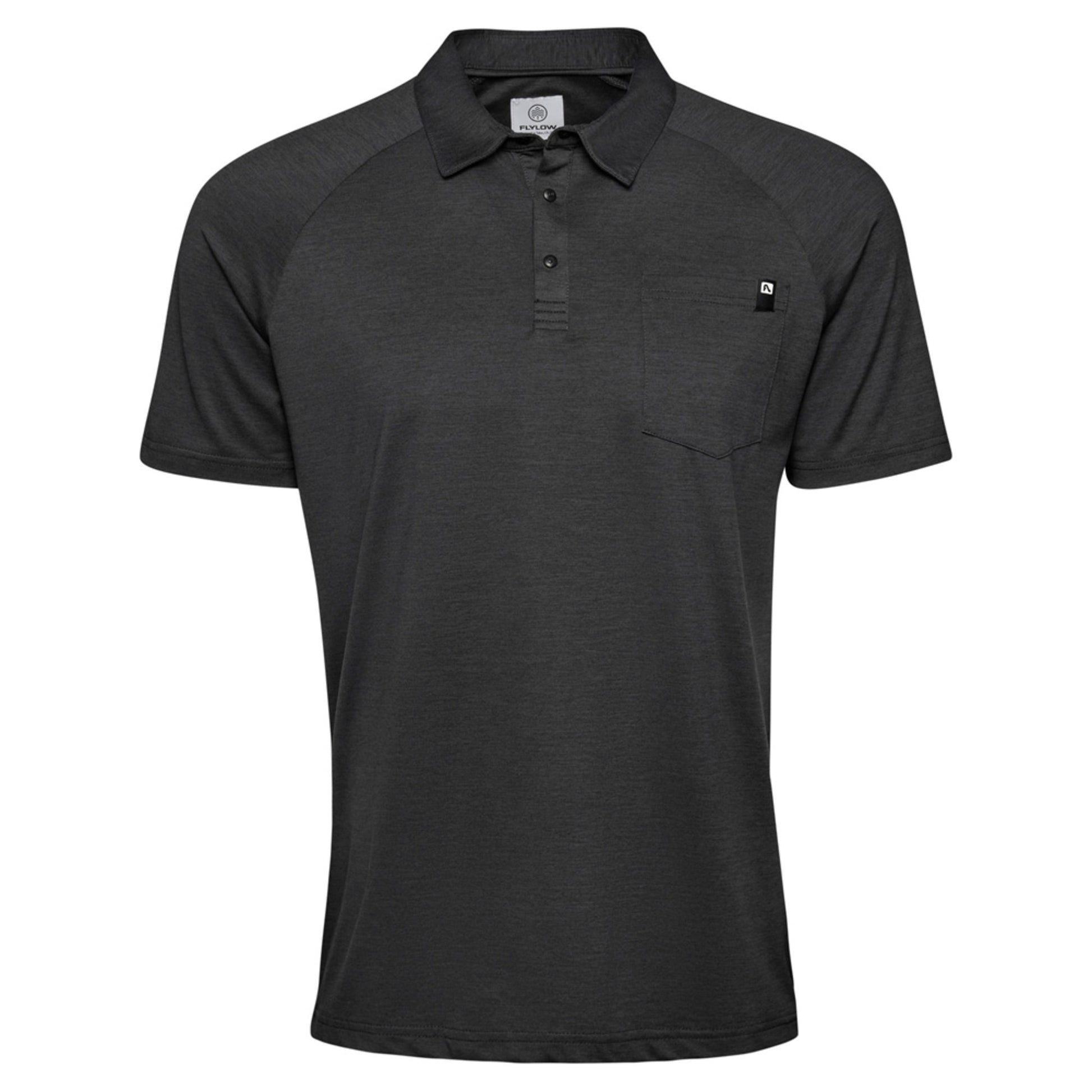 Flylow Lopez Men's Polo Shirt - BLACK - XL