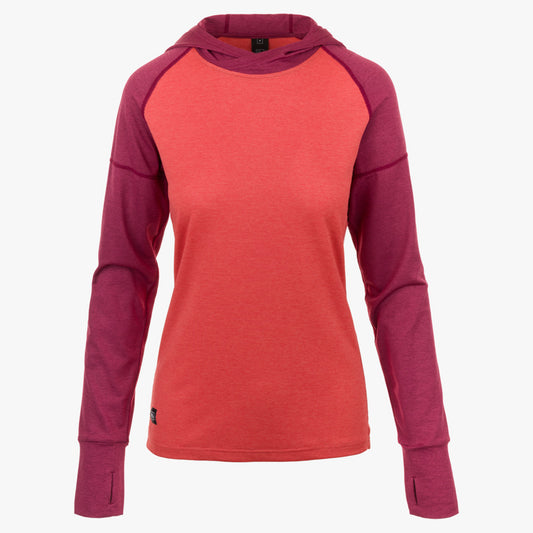 Flylow Moonlight Women's Shirt  - Cape Cod Rouge - XL