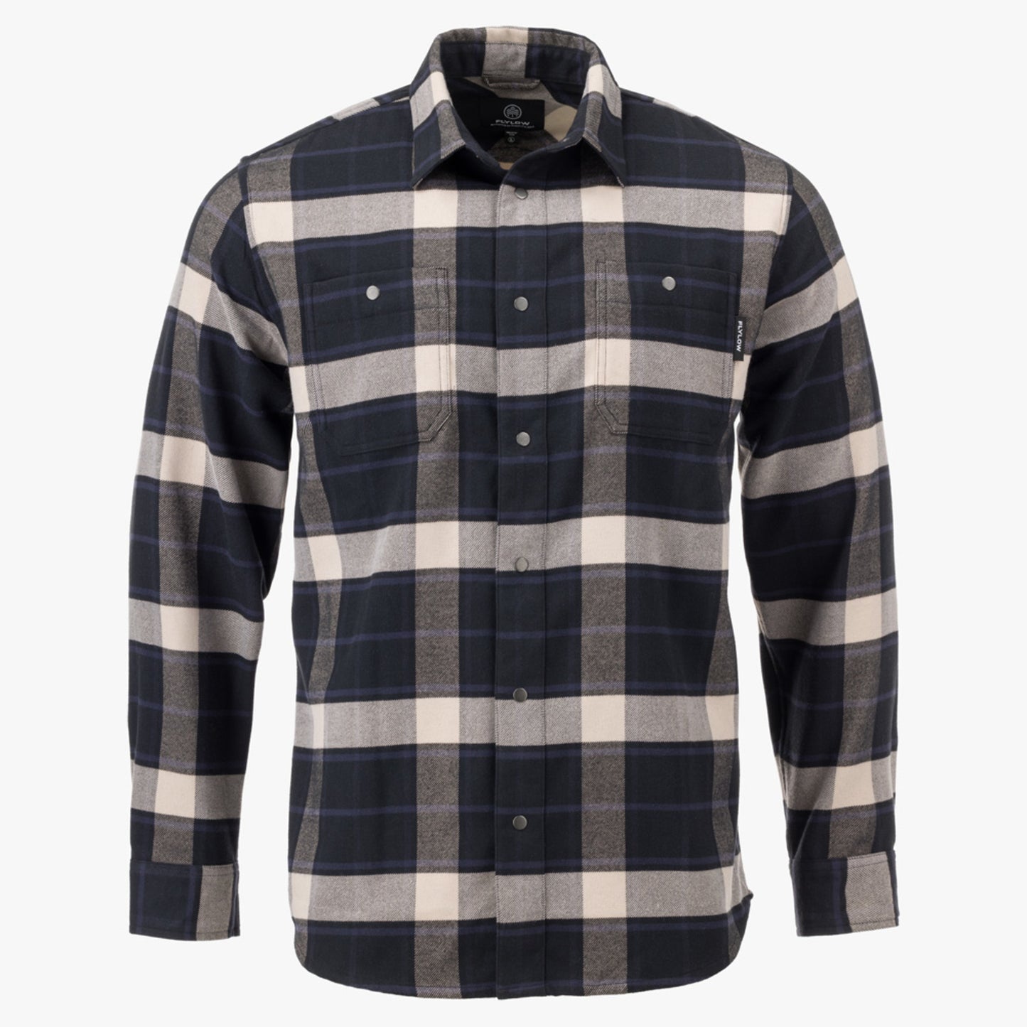 Flylow Porter Men's Wool Shirt - Black - XL