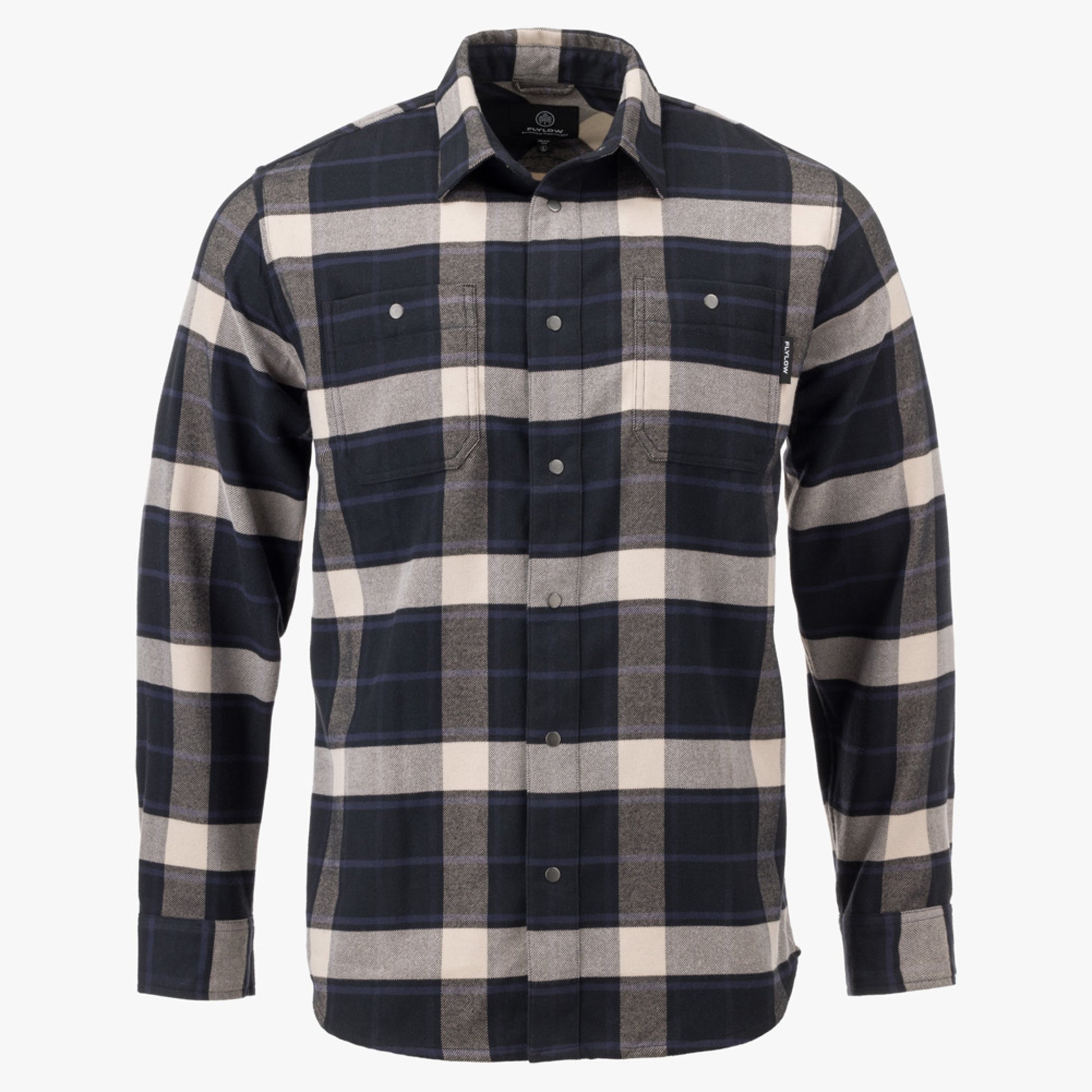 Flylow Porter Men's Wool Shirt - Black - XL