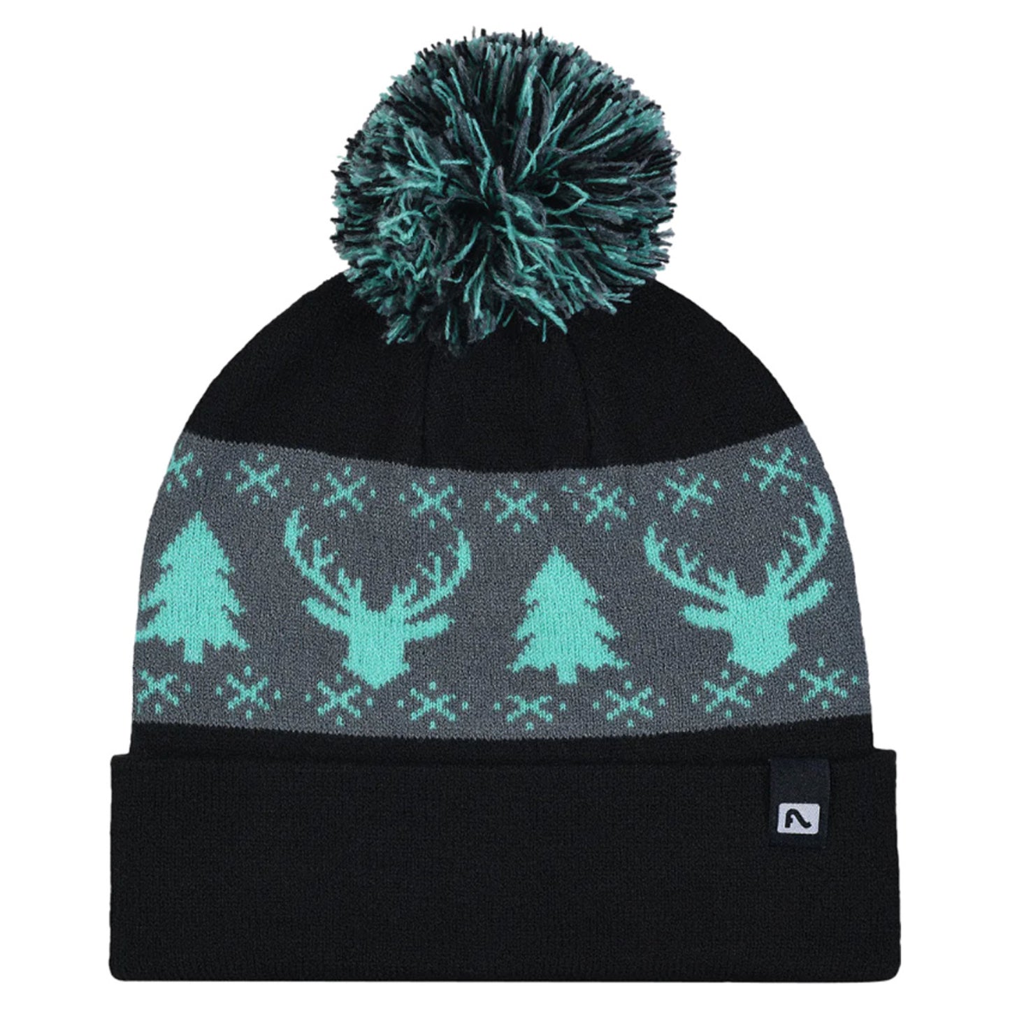 2023 Flylow Revival Pom Beanie - NIGHT
