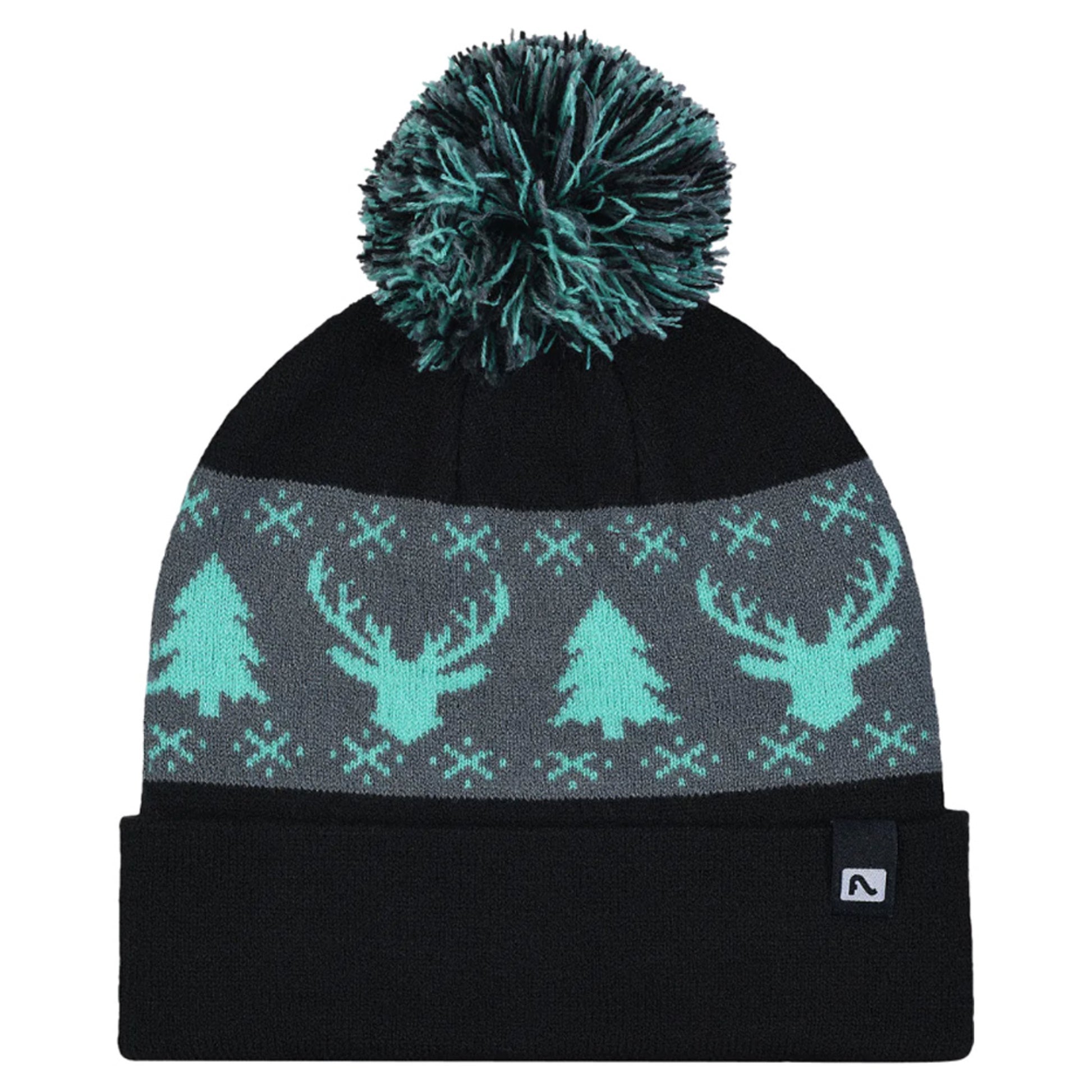 2023 Flylow Revival Pom Beanie - NIGHT