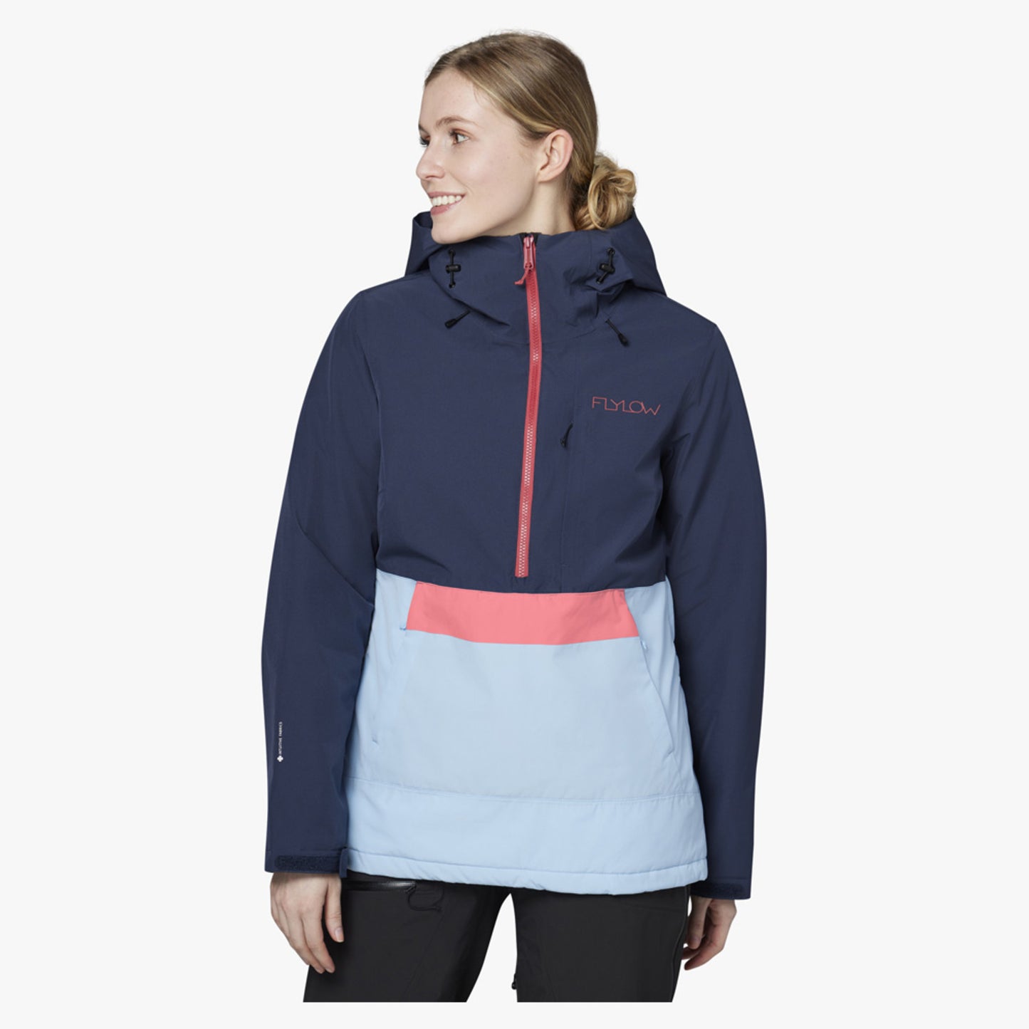 Flylow Sarah Women's Anorak Jacket - Night Alpine Chili - L