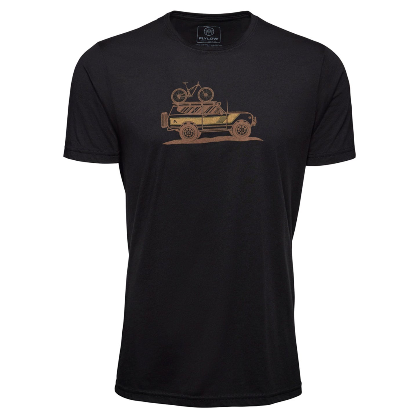 Flylow Shuttle Men's Tee - BLACK - XL