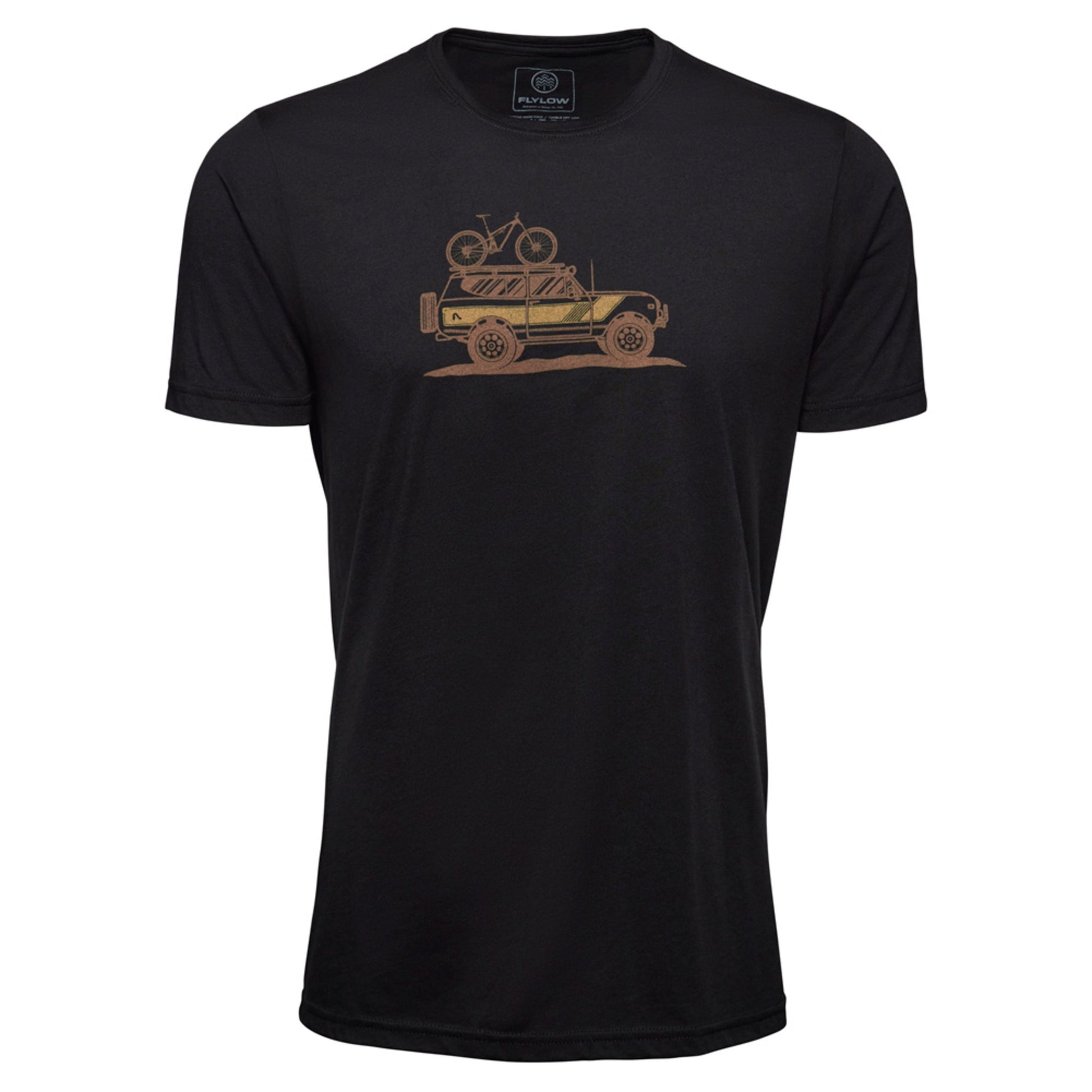 Flylow Shuttle Men's Tee - BLACK - XL