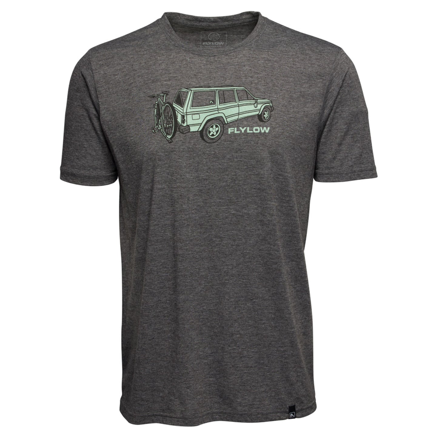 Flylow Tailgate Men's Tee - CHARCOAL - XL