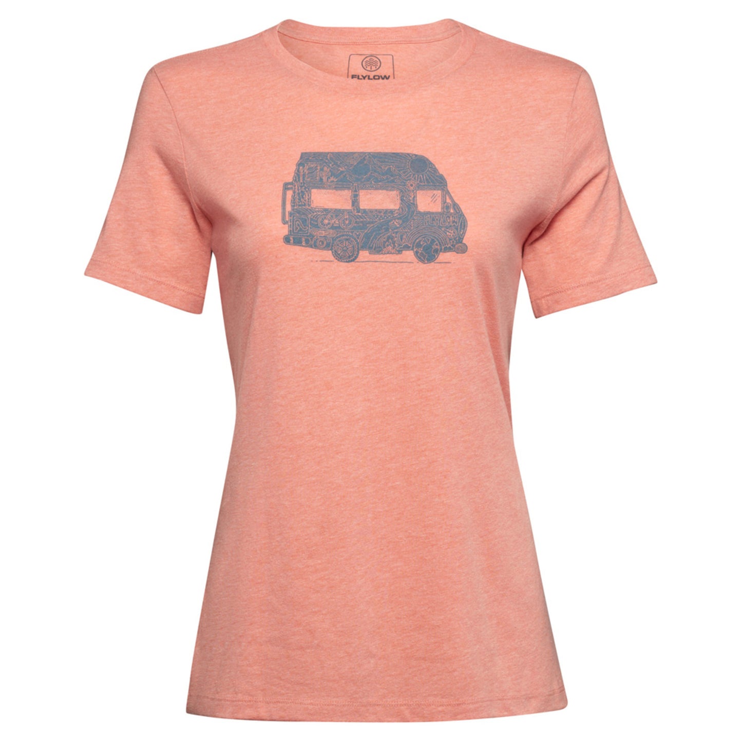 Flylow Van Women's Tee - BLUSH - XL