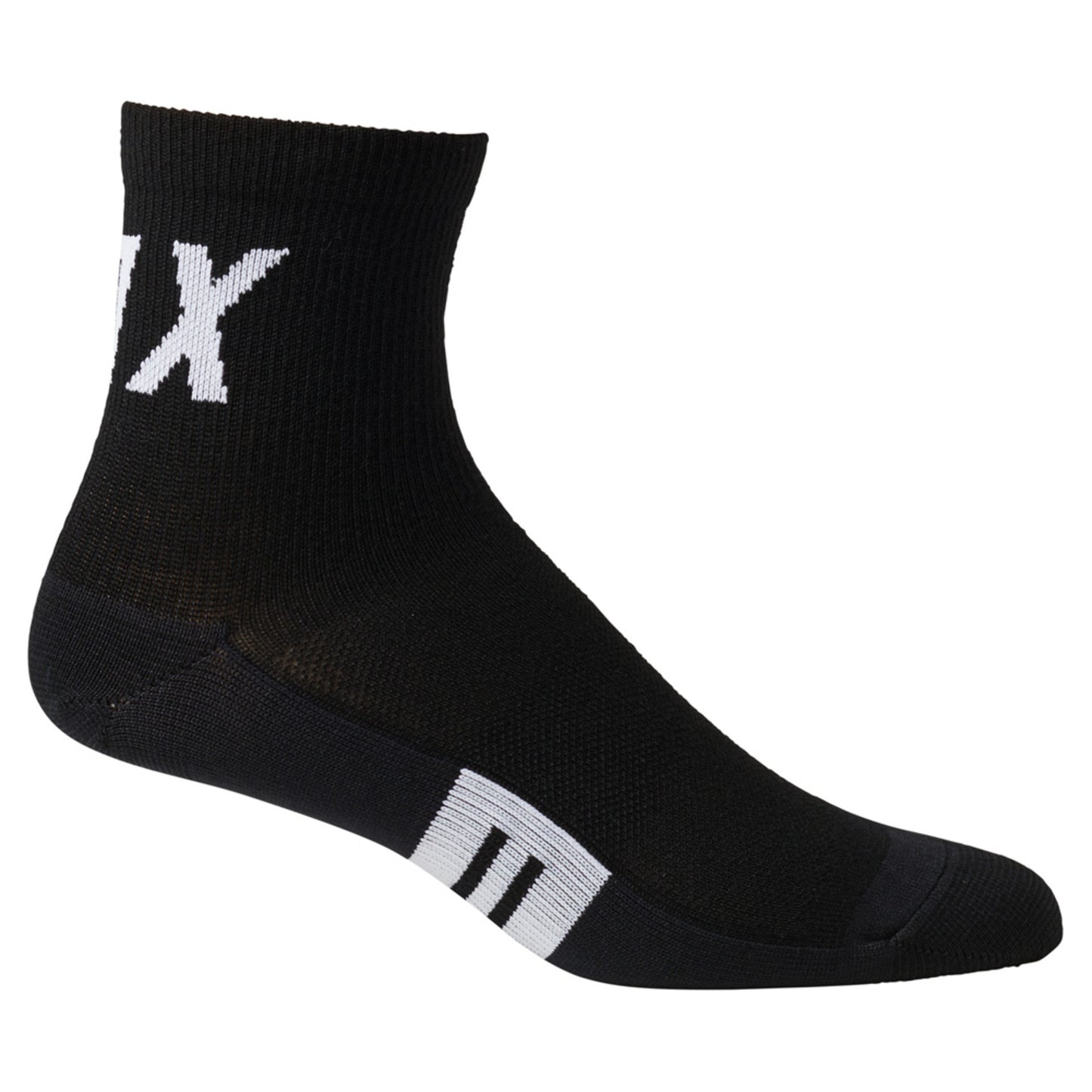 Fox 4" Flexair Merino Men's Sock - BLACK - S M