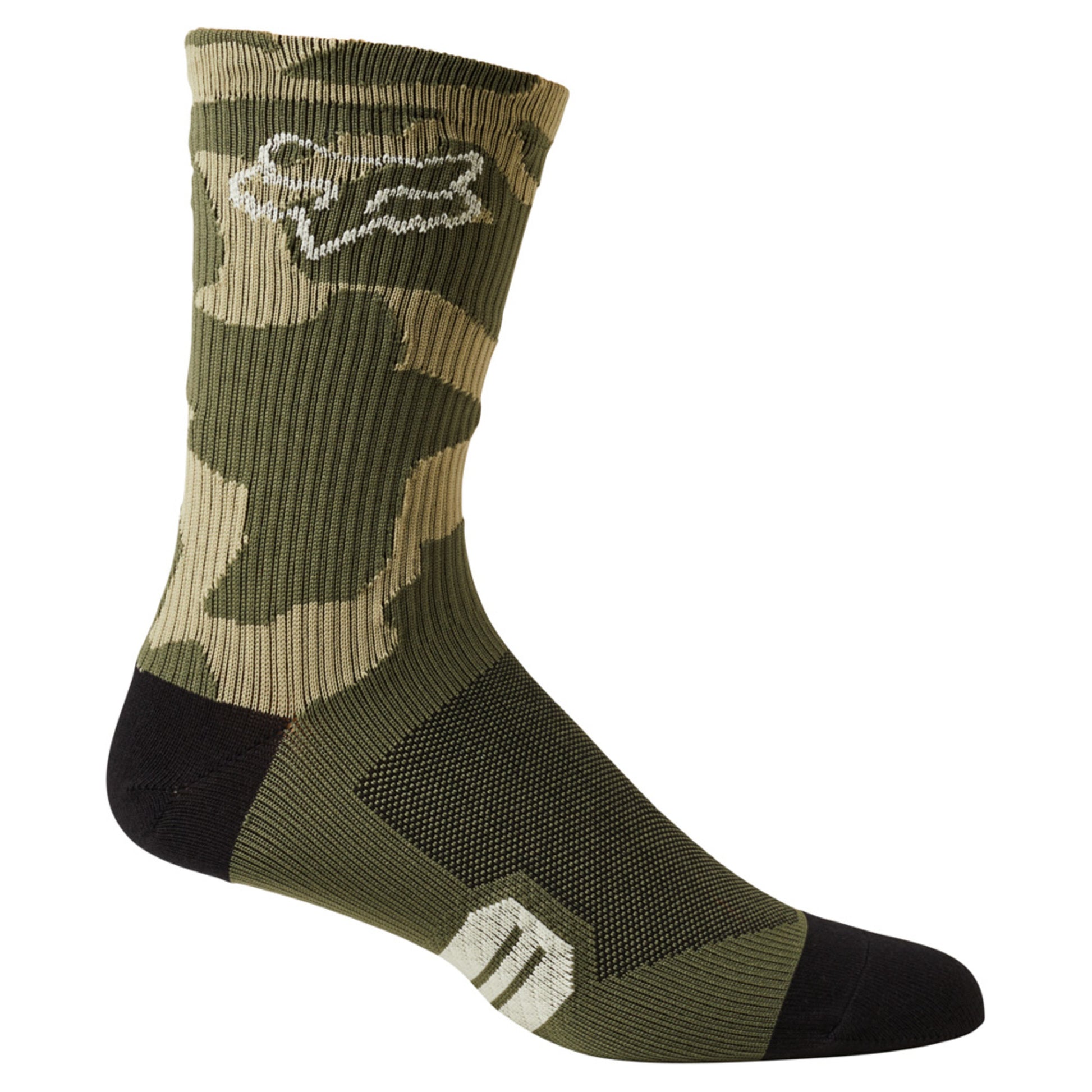 Fox 6" Ranger Men's Sock - GREEN CAMO - S M