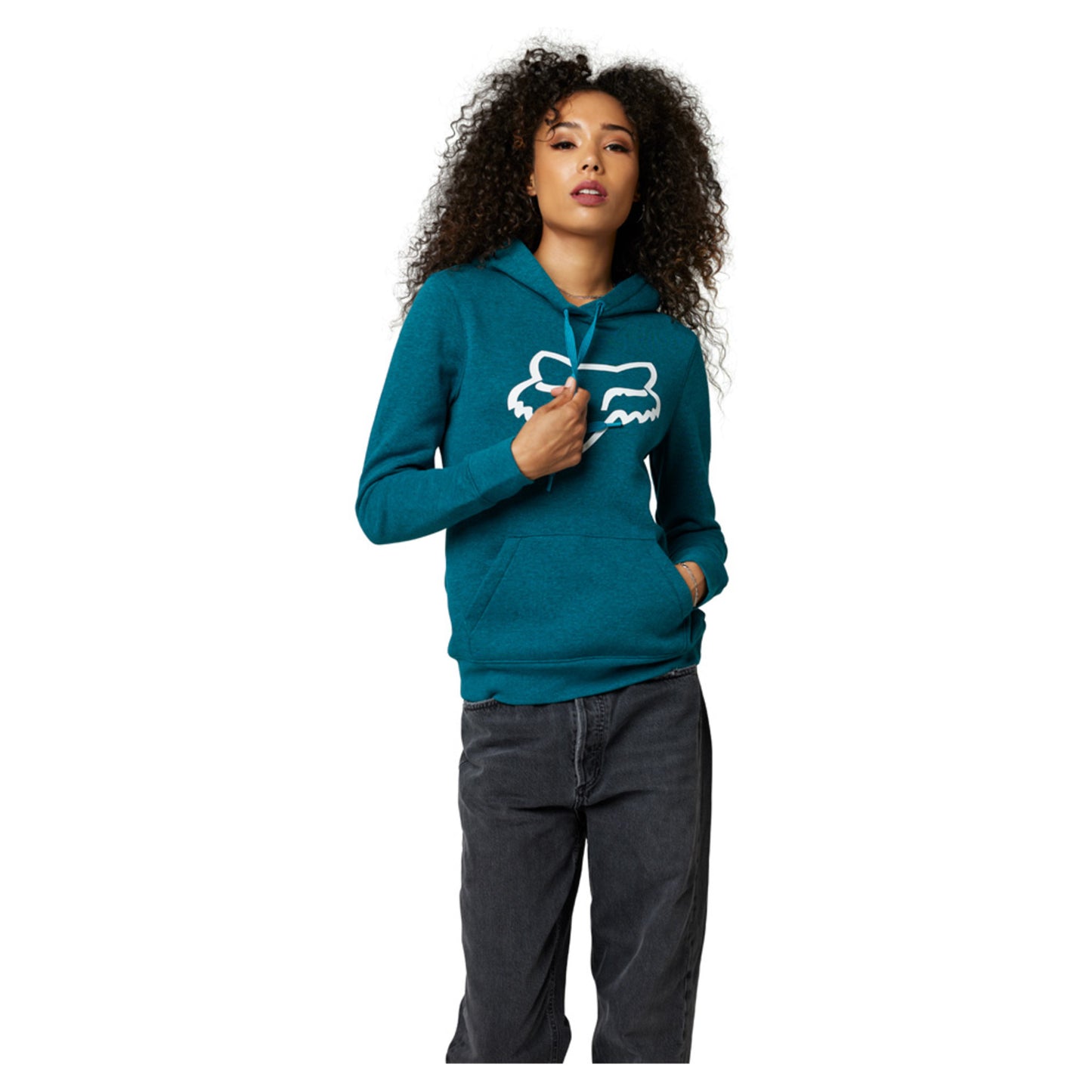 Fox Boundary Pullover Women's Fleece - HEATHER MAUI BL - L