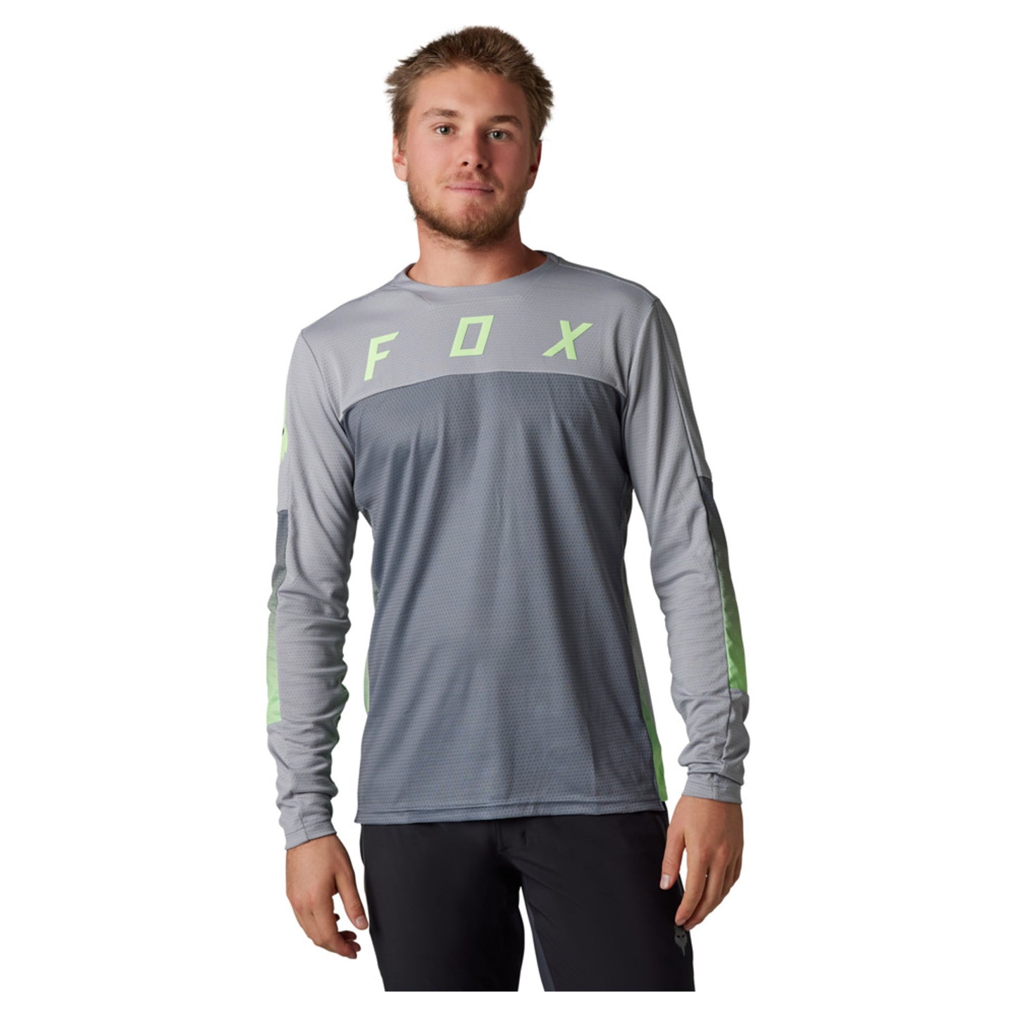 Fox Defend Men's LS Jersey Cekt - BLACK - XXL