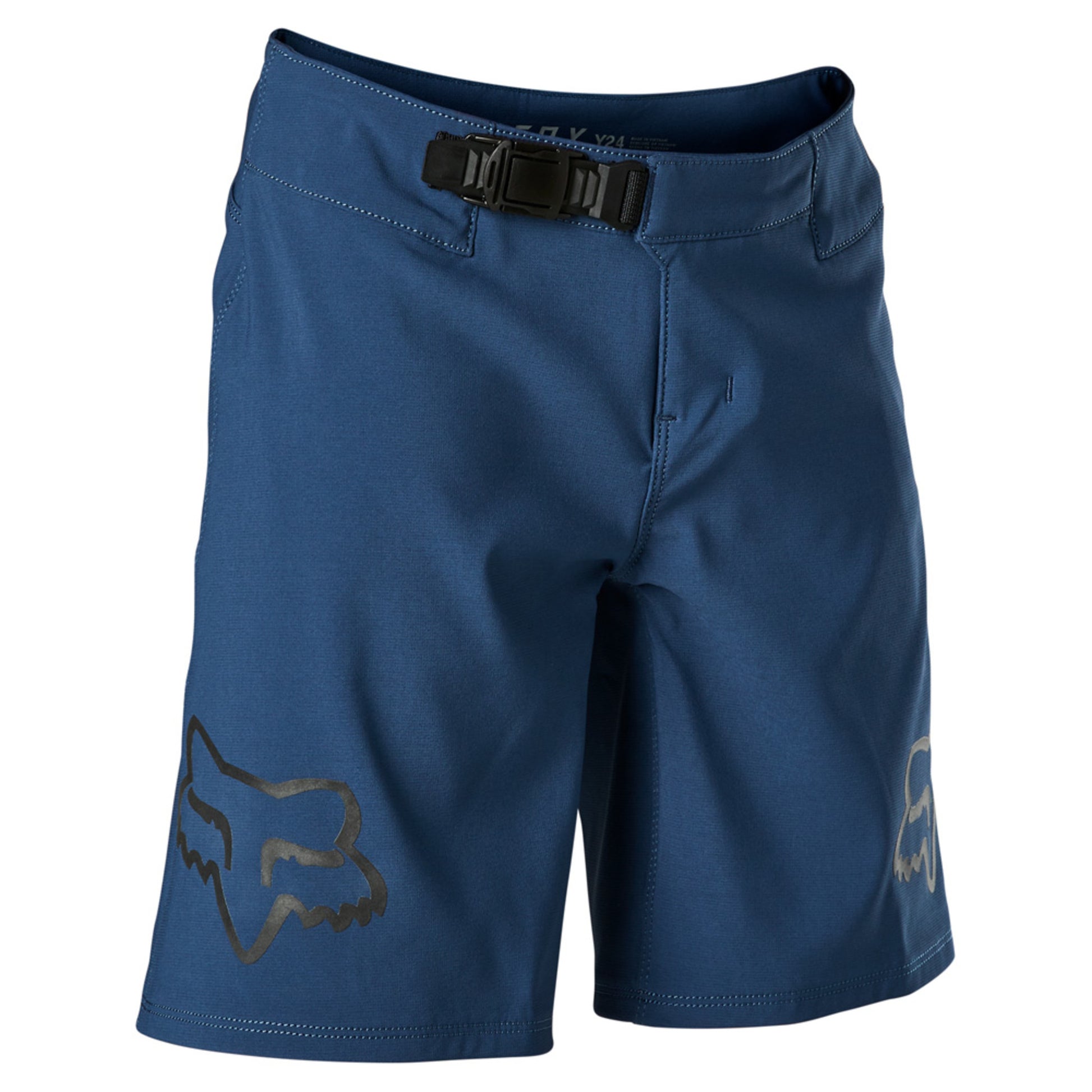 Fox Defend Youth Short - DARK INDIGO - 28