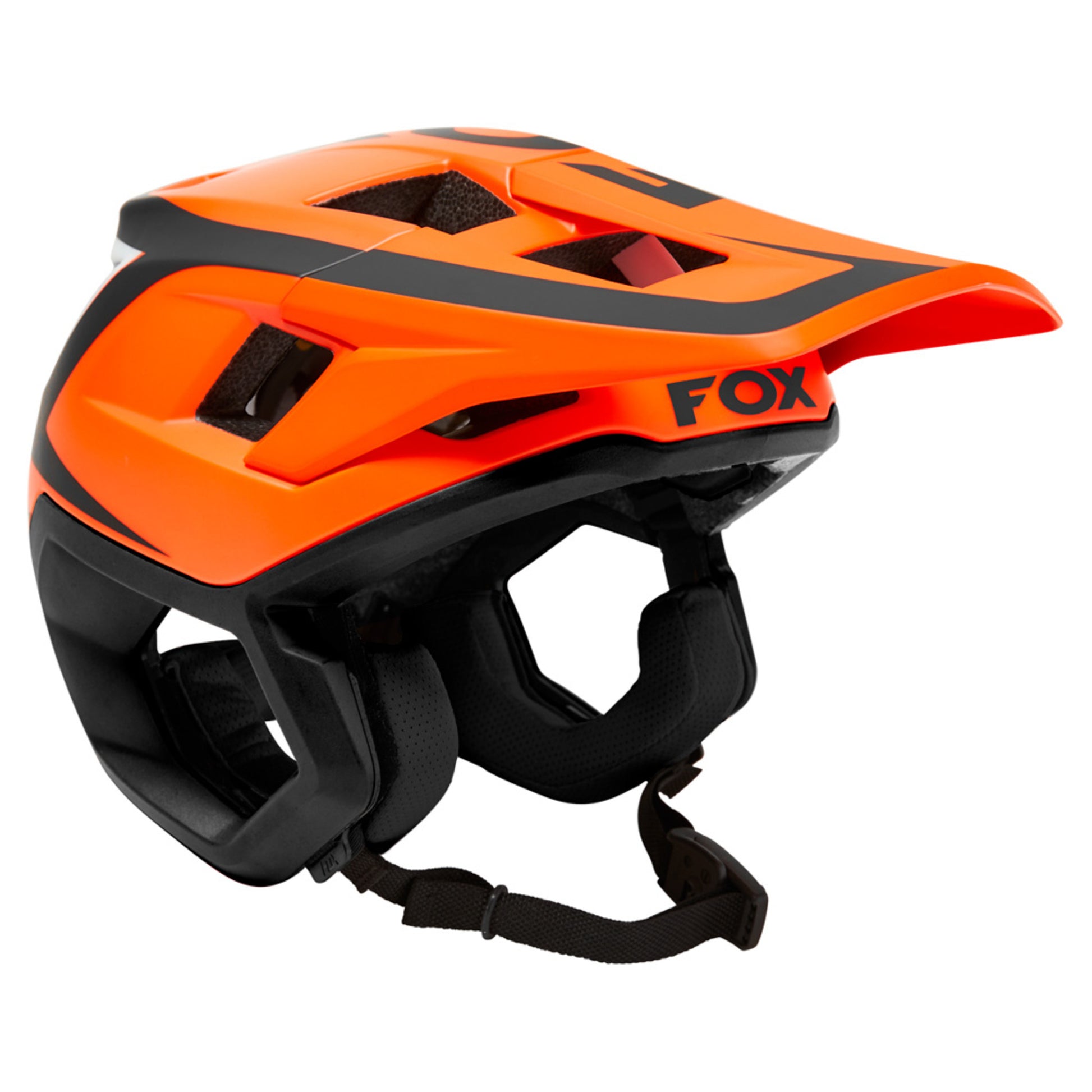 Fox Dropframe Pro Dvide Helmet - FLUORESCENT ORA - XL