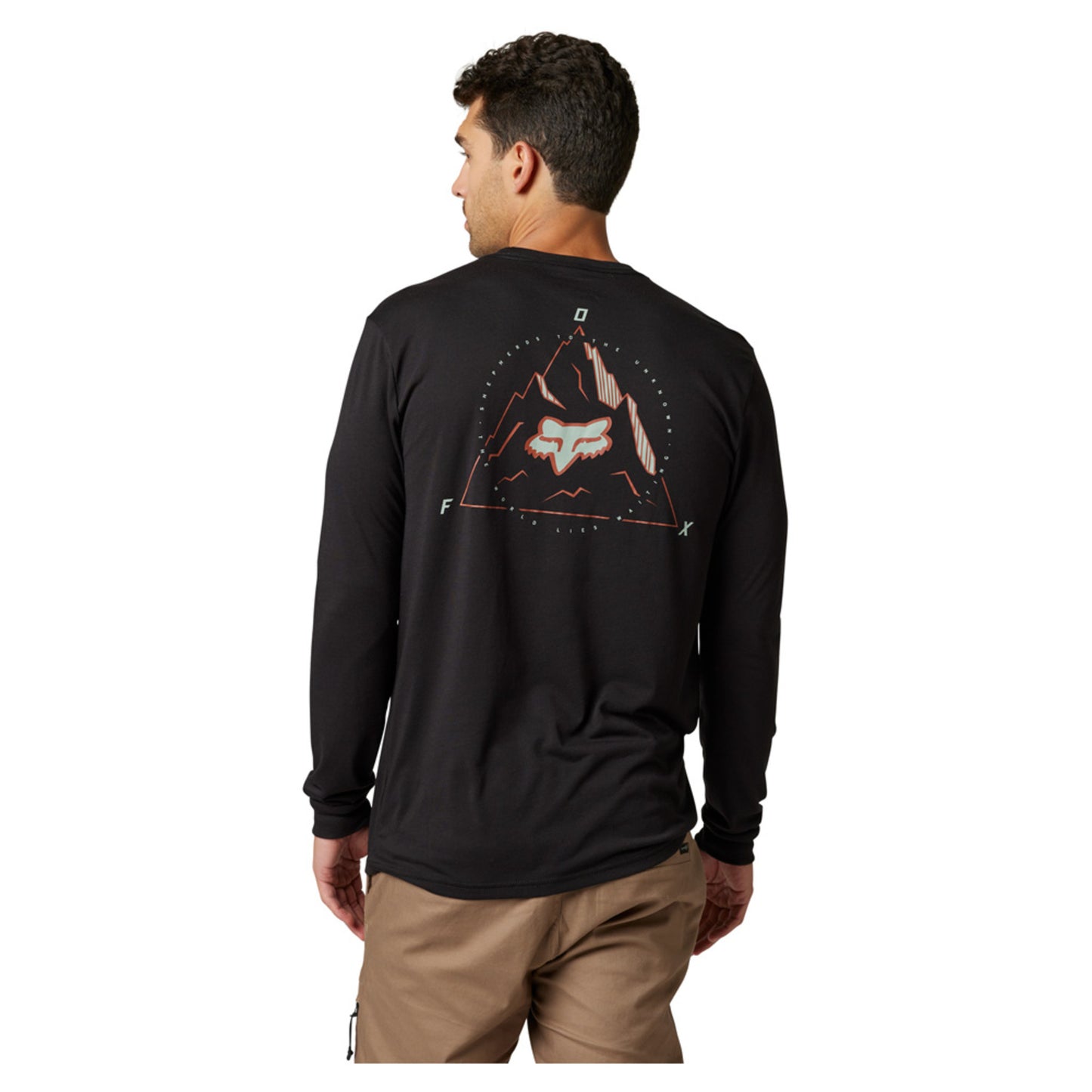 Fox Finisher LS Tech Men's Tee - BLACK - XL