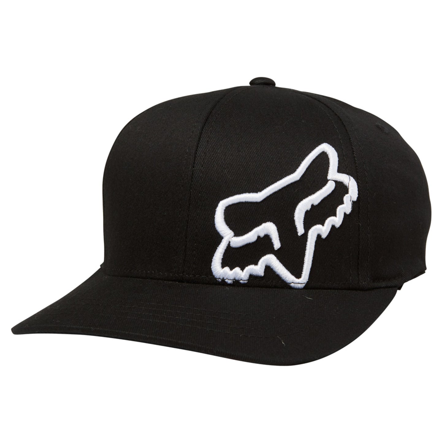 Fox Flex 45 Flexfit Youth Hat - BLACK WHITE