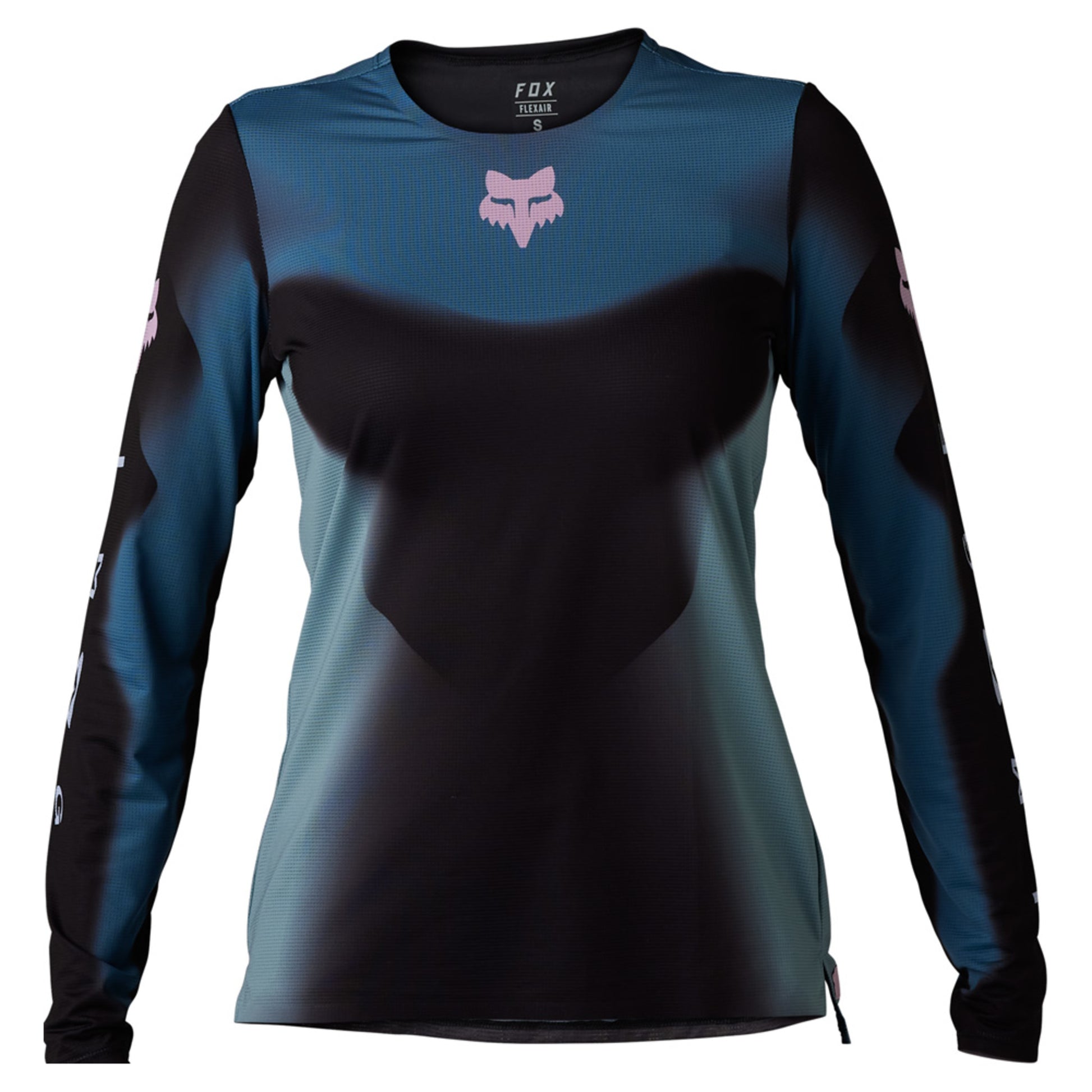 Fox Flexair TS57 Women's LS Jersey - BLACK - XS