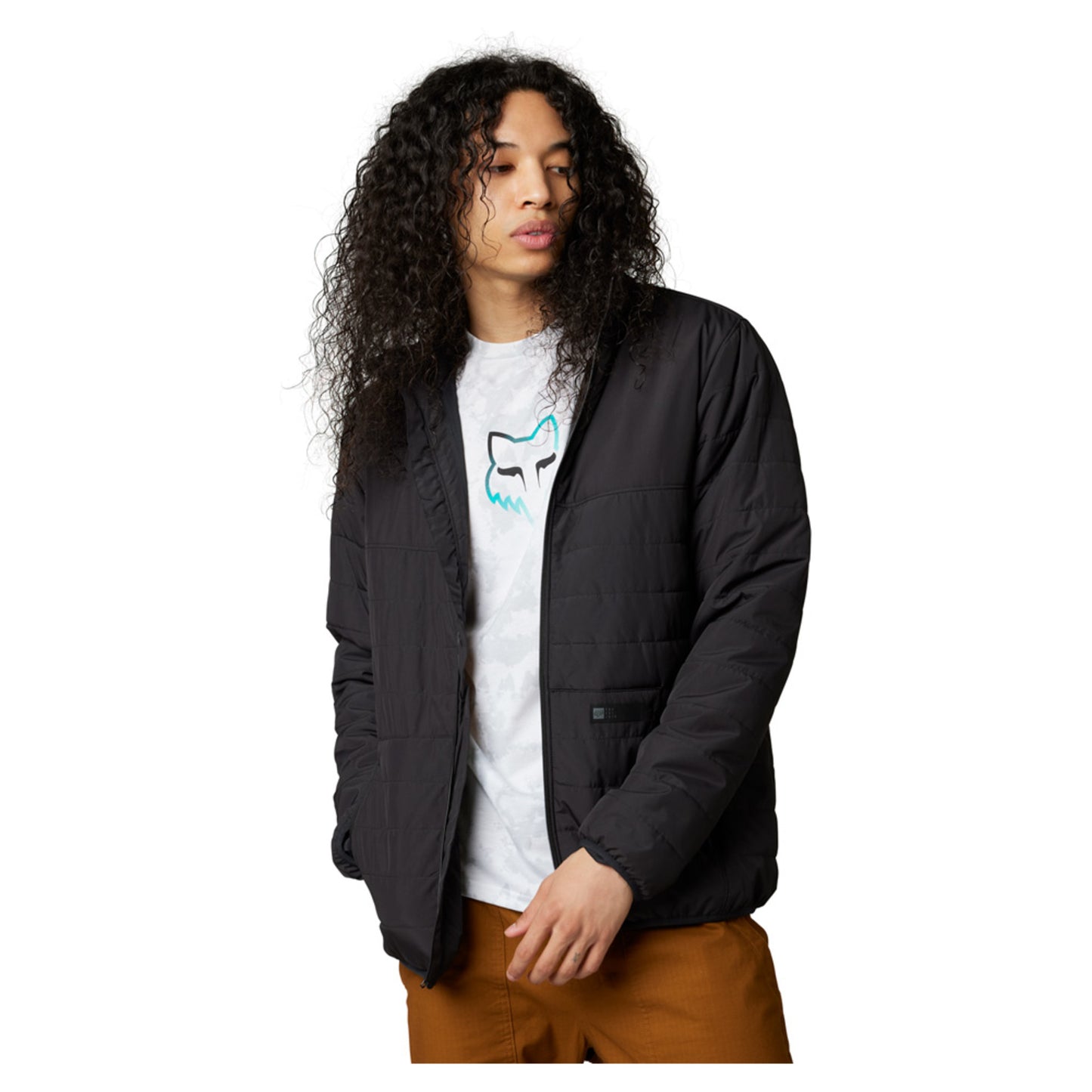 Fox Howell Puffy Men's Jacket - BLACK - XL