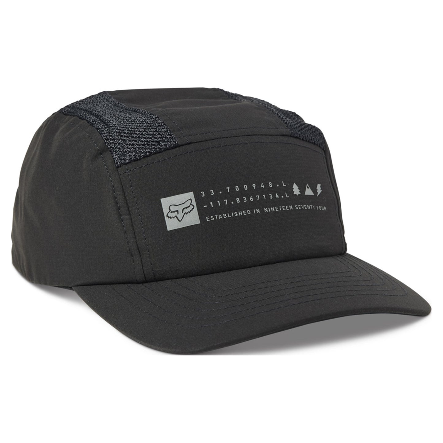 Fox Know No Bounds 5 Panel Hat - BLACK