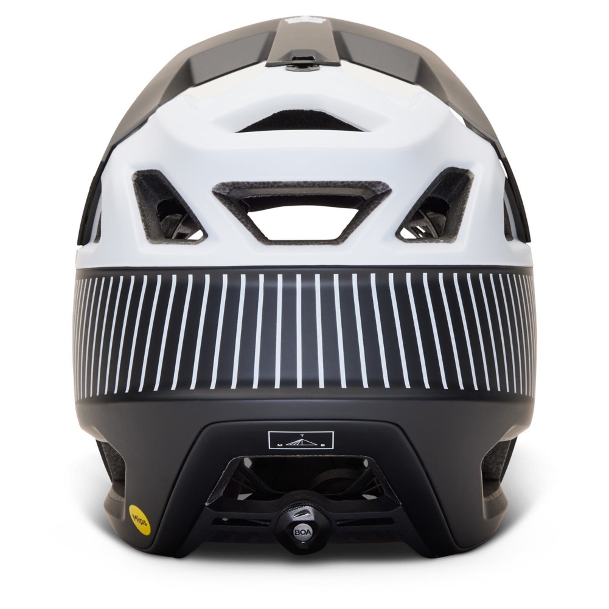 Fox Proframe RS Mash Helmet - BLACK_WHITE - S