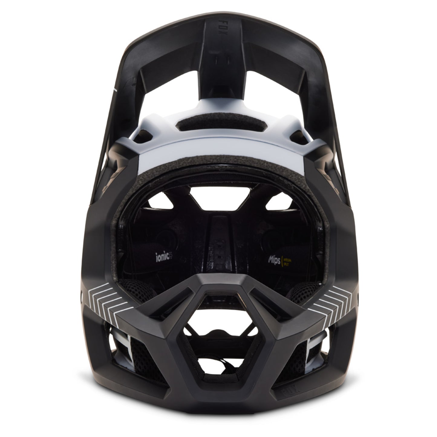 Fox Proframe RS Mash Helmet - BLACK_WHITE - S