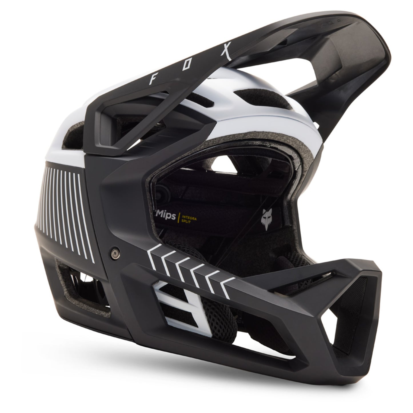 Fox Proframe RS Mash Helmet - BLACK_WHITE - S