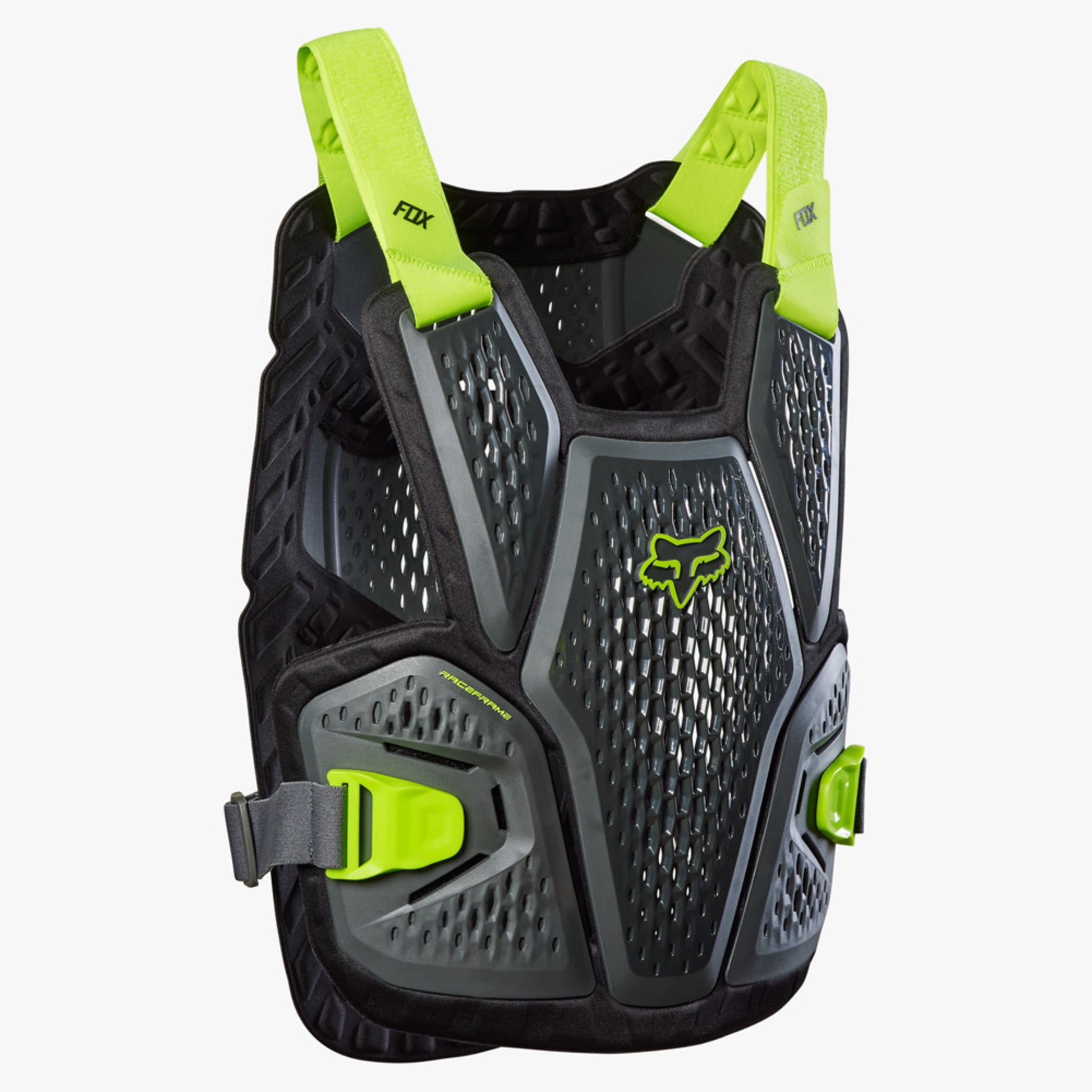 Fox Raceframe Roost Youth Chest Guard - Dark Shadow