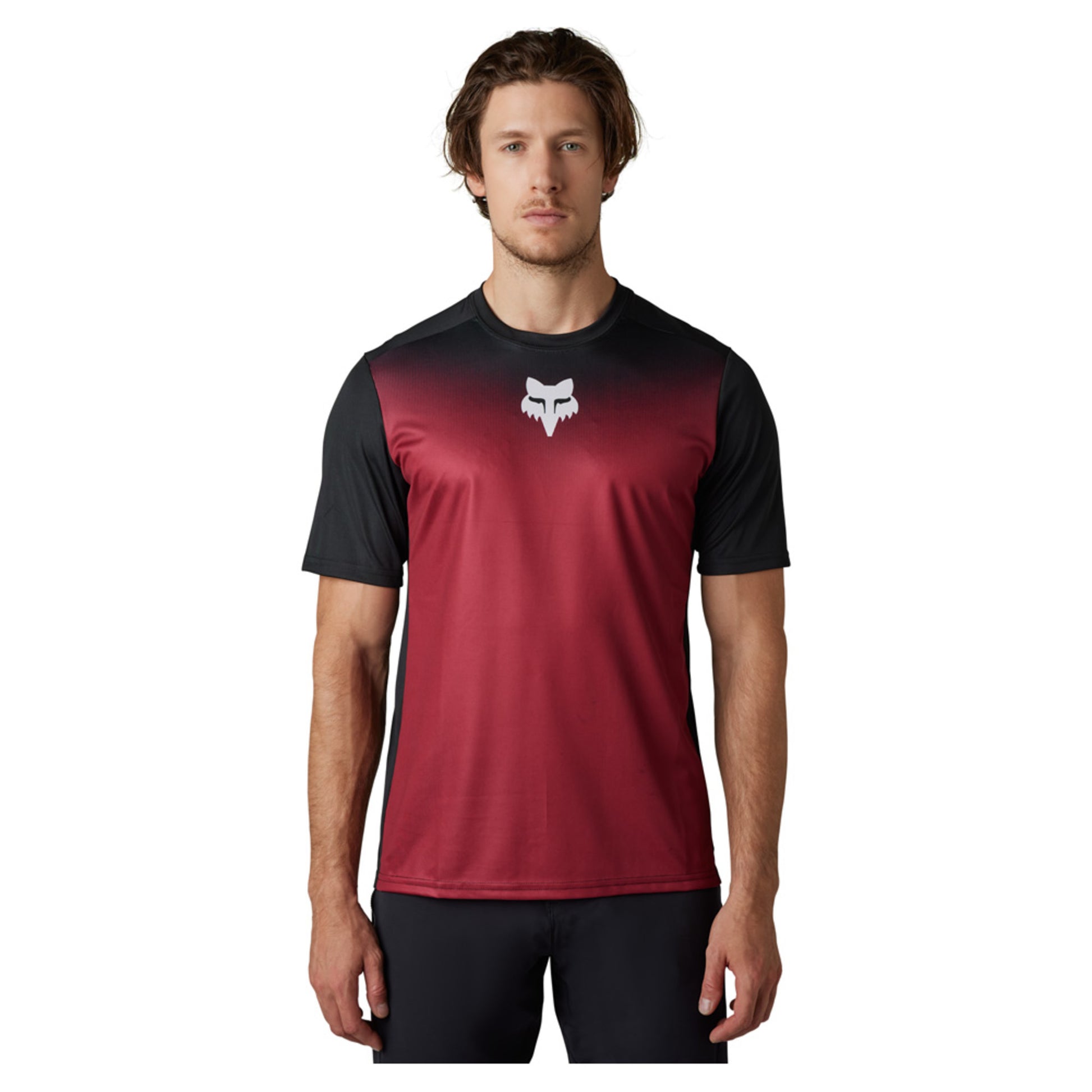 Fox Ranger SS Men's Jersey Keel - BORDEAUX - XXL