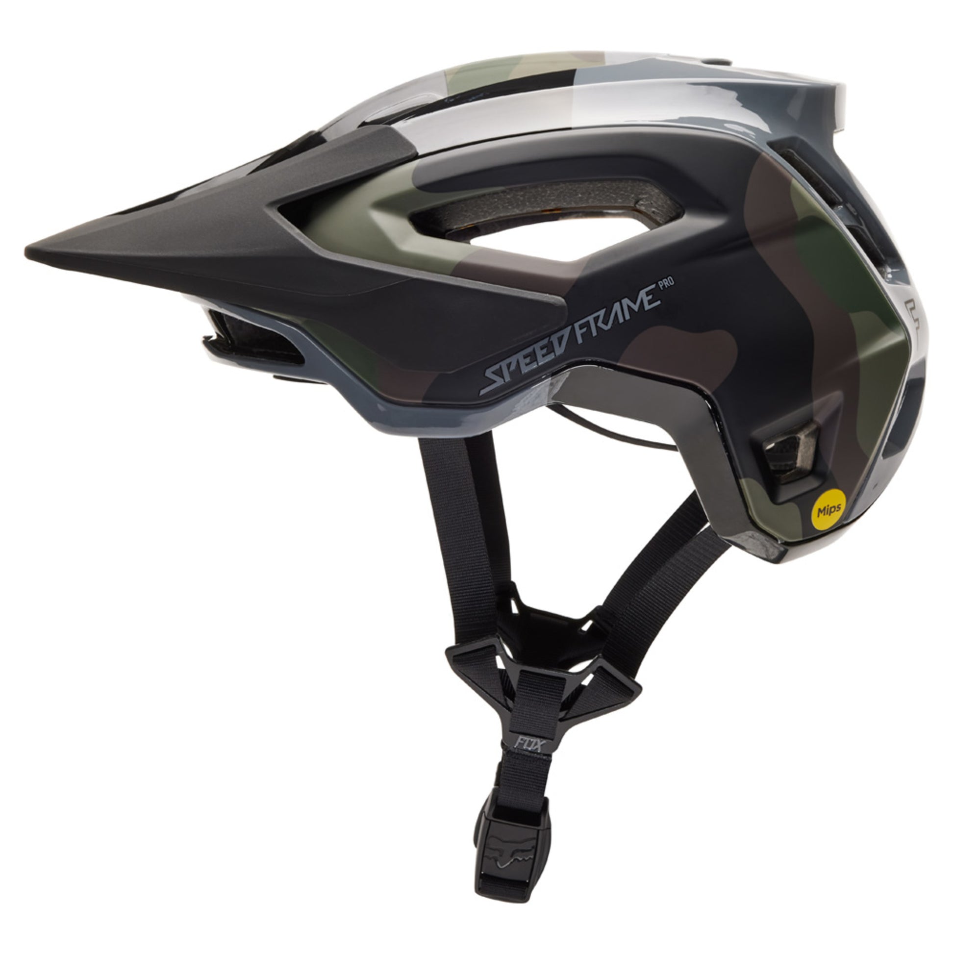 Fox Speedframe Camo Helmet - OLIVE CAMO - S