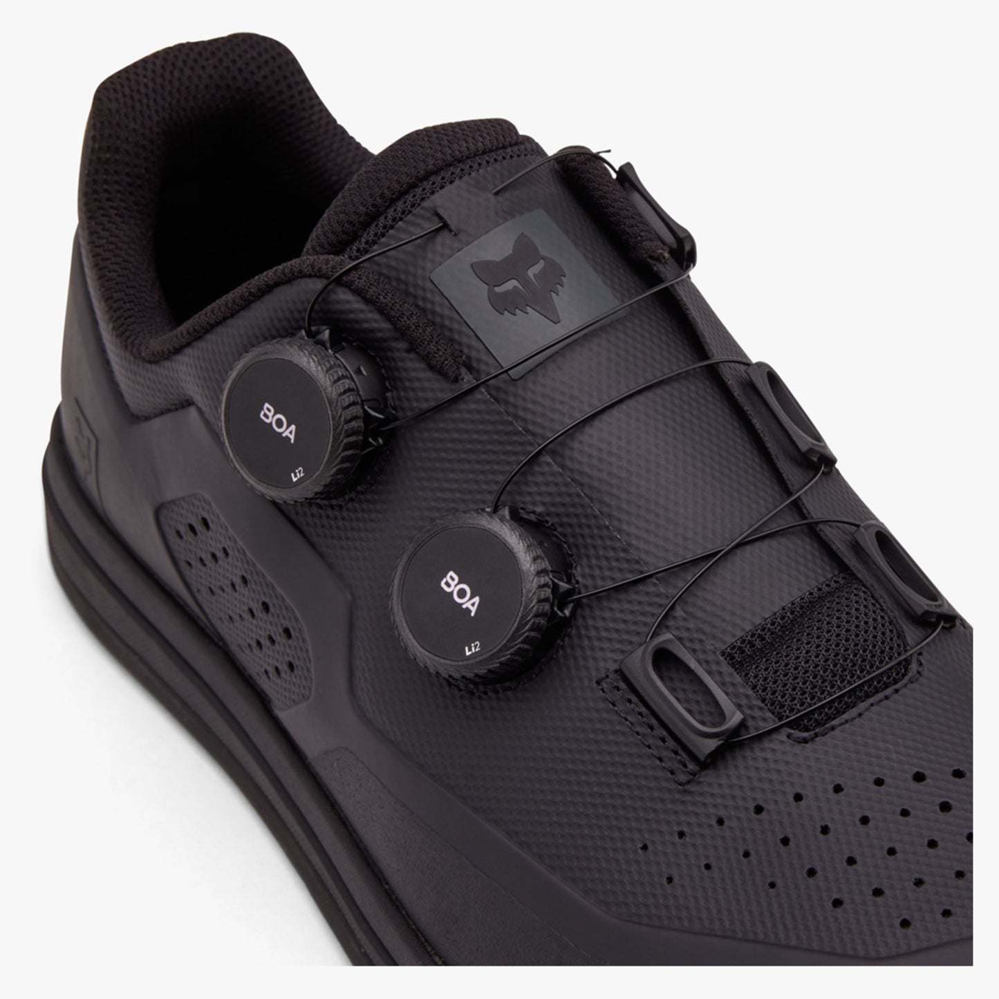 Fox Union Boa Flat Mountain Bike Shoes - Black - 45