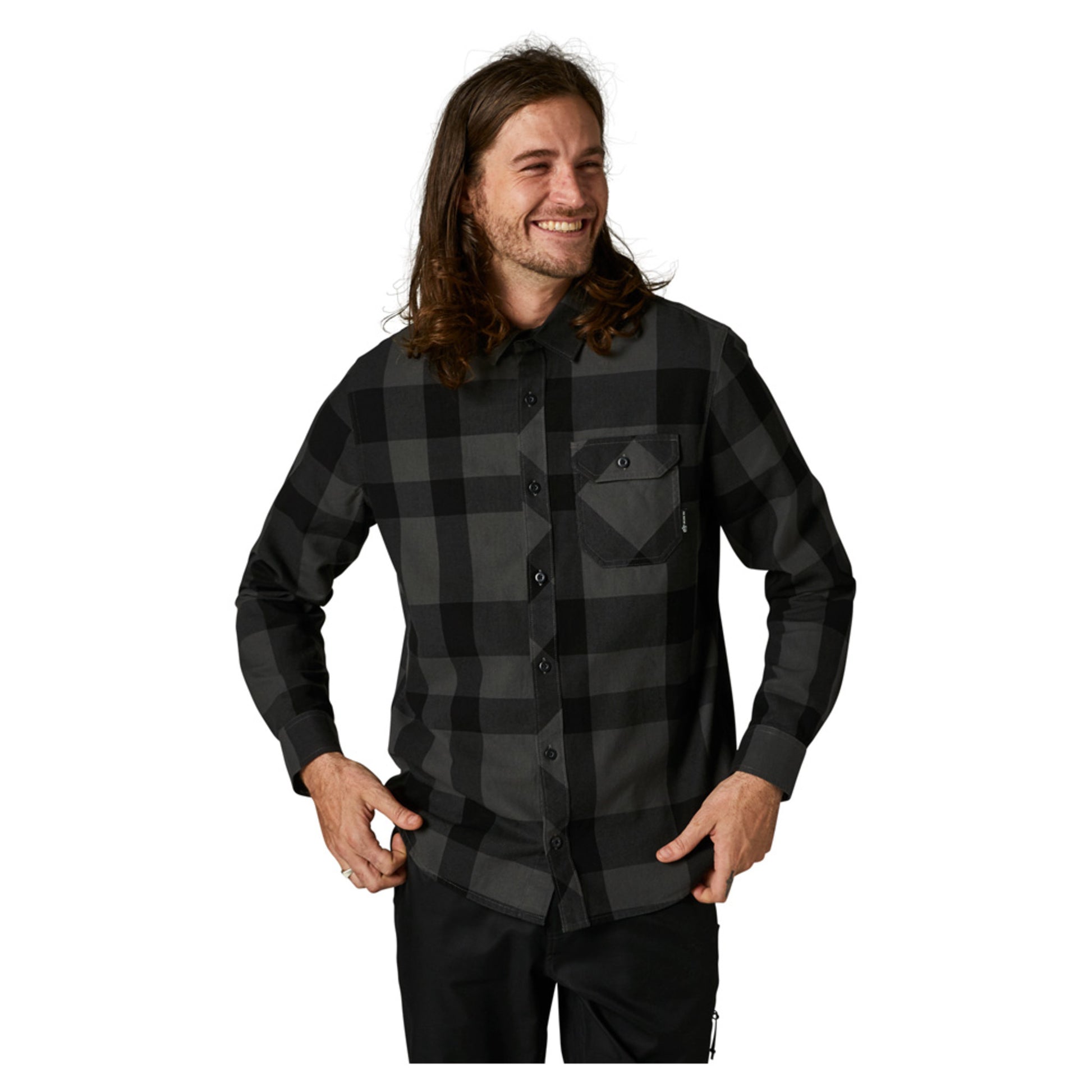 Fox Voyd 2.0 Men's Flannel - BLACK - XL