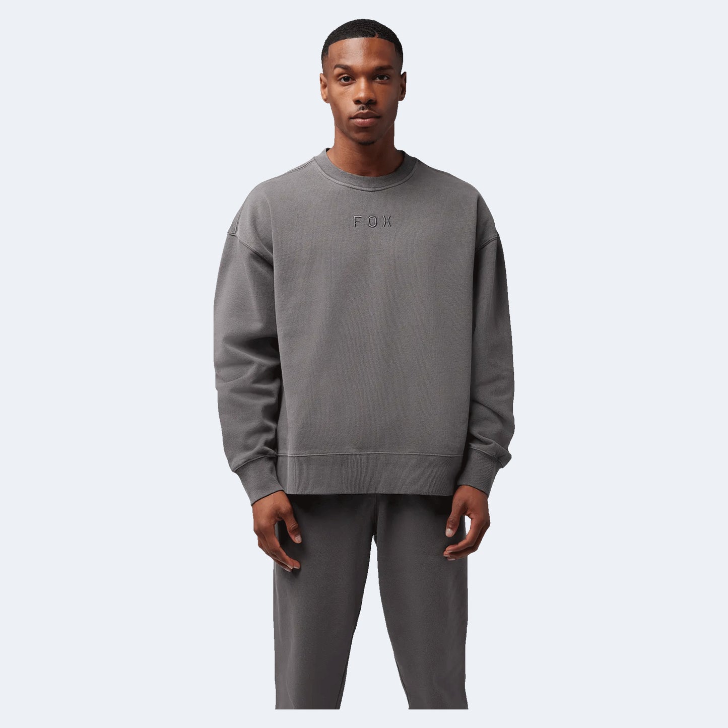 Fox Wordmark Oversized Fleece Men's Crew
