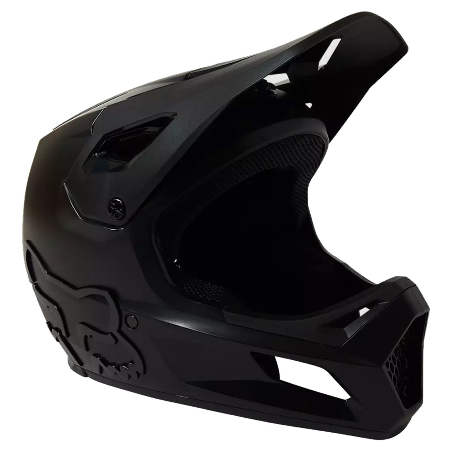 Fox Youth Rampage Helmet - BLACK_BLACK - S