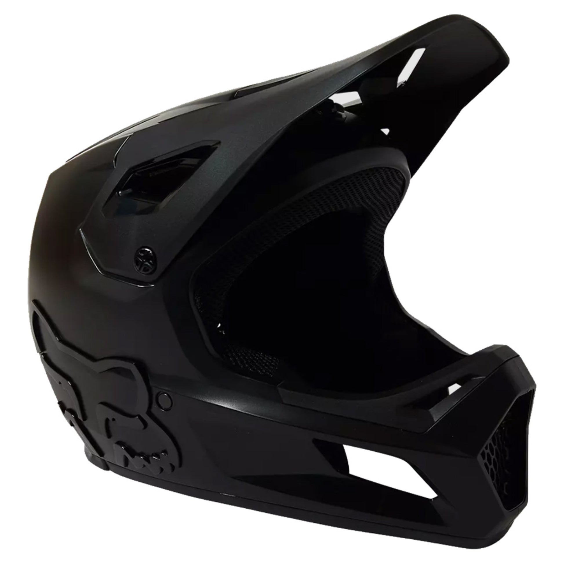 Fox Youth Rampage Helmet - BLACK_BLACK - S