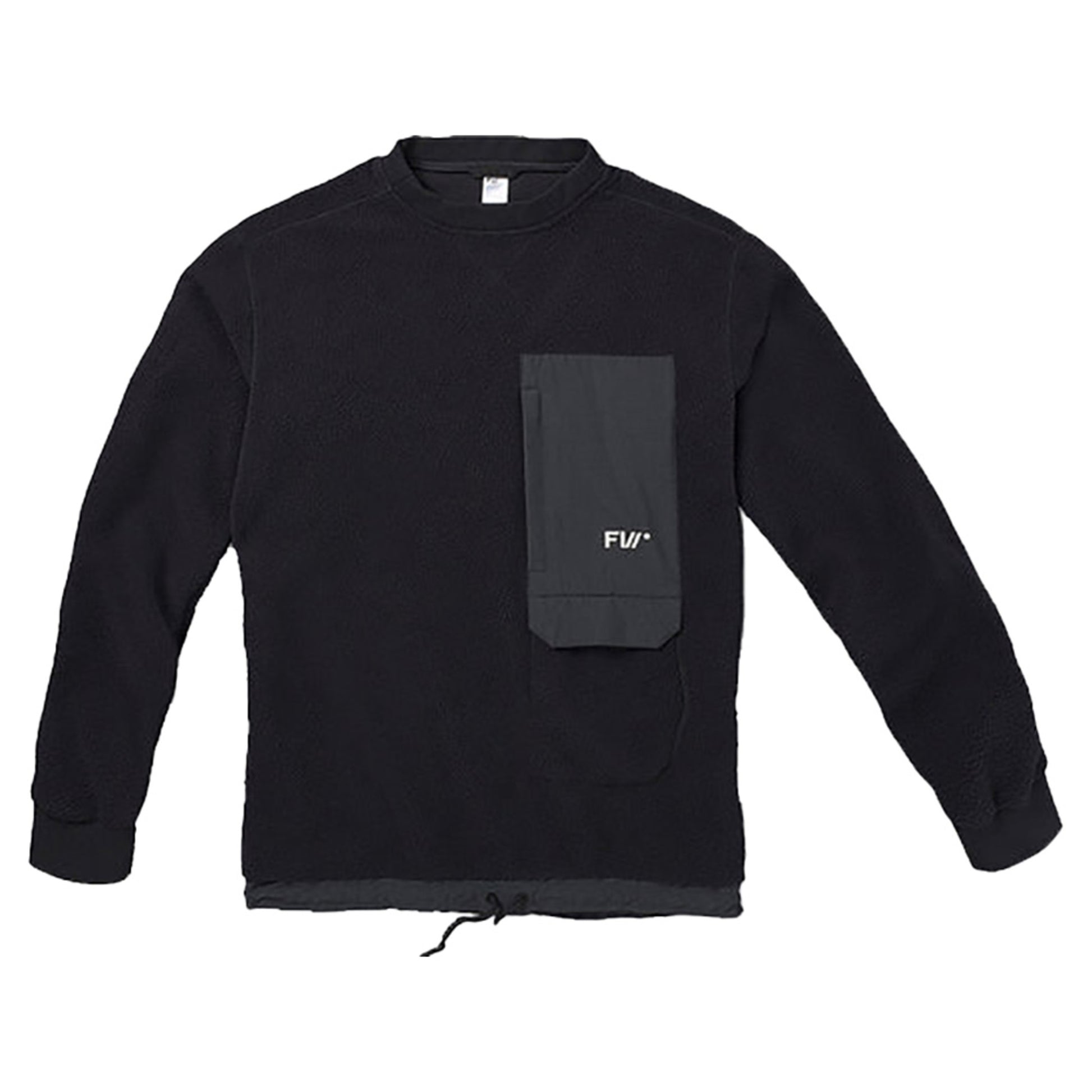Future Wild Root Light Sherpa Men's Crew - SLATE BLACK - XL