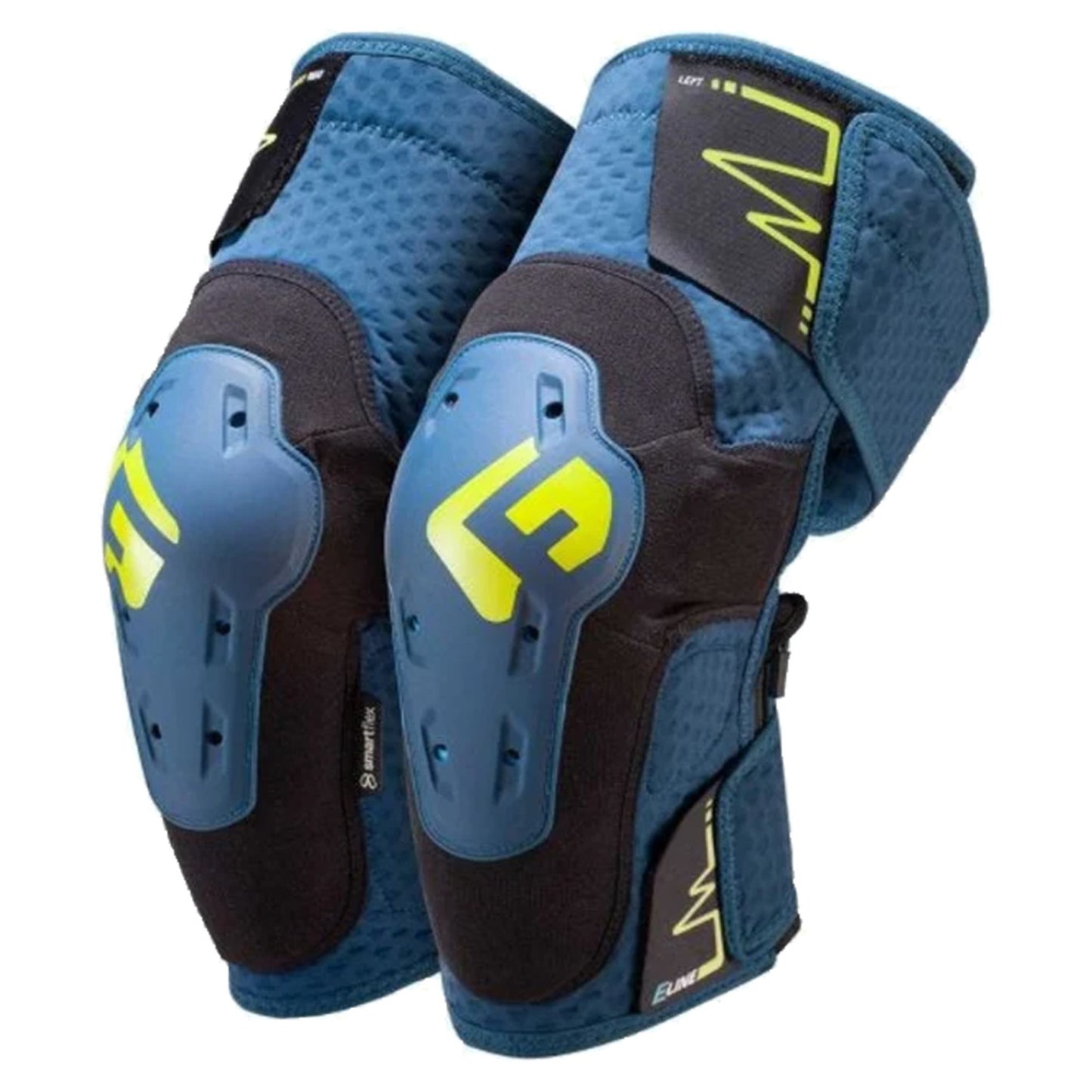 G-Form E-Line Knee Guard - BLACK_BLUE - XL