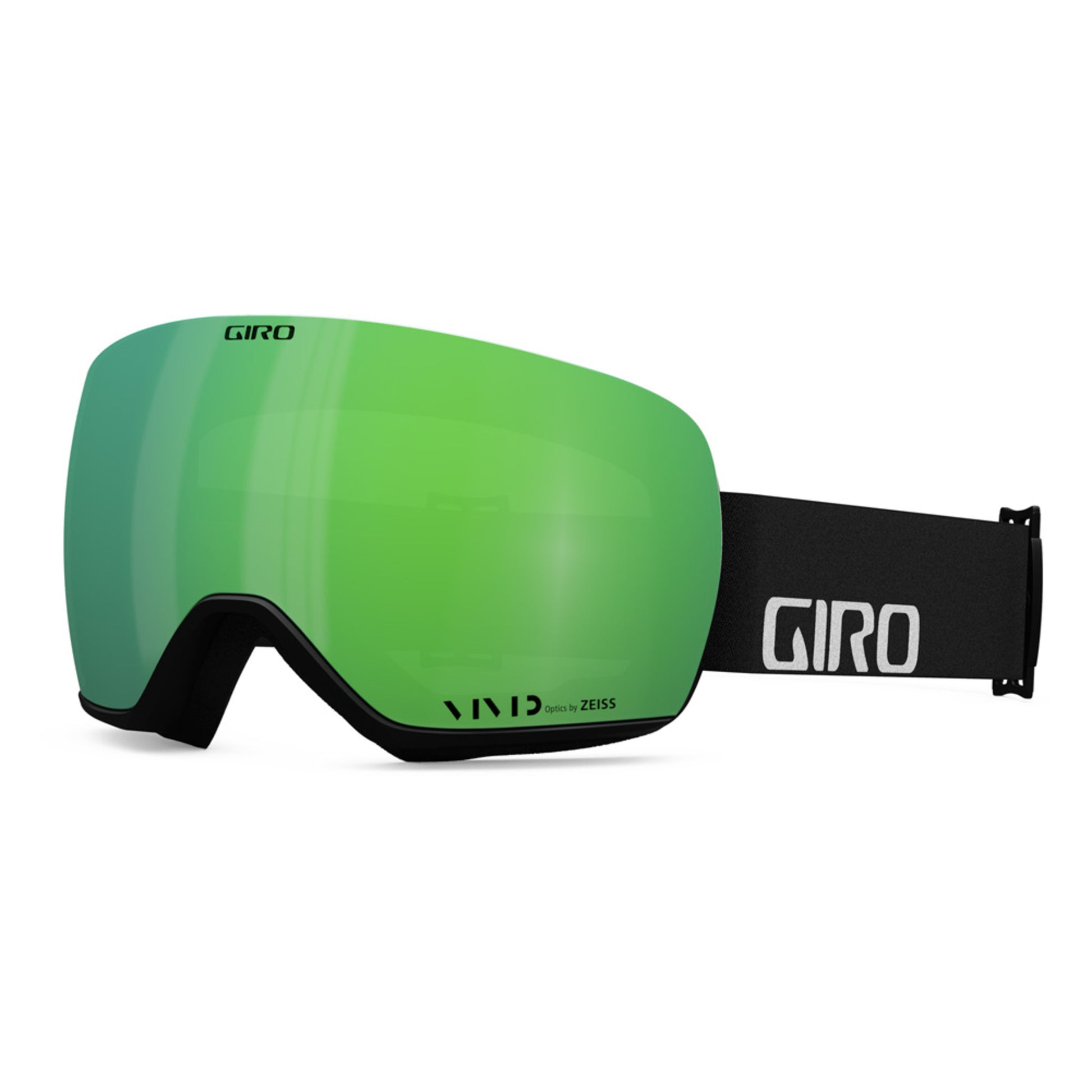 Giro Article Goggle - BLACK WORDMARK - VIVID EMERALD