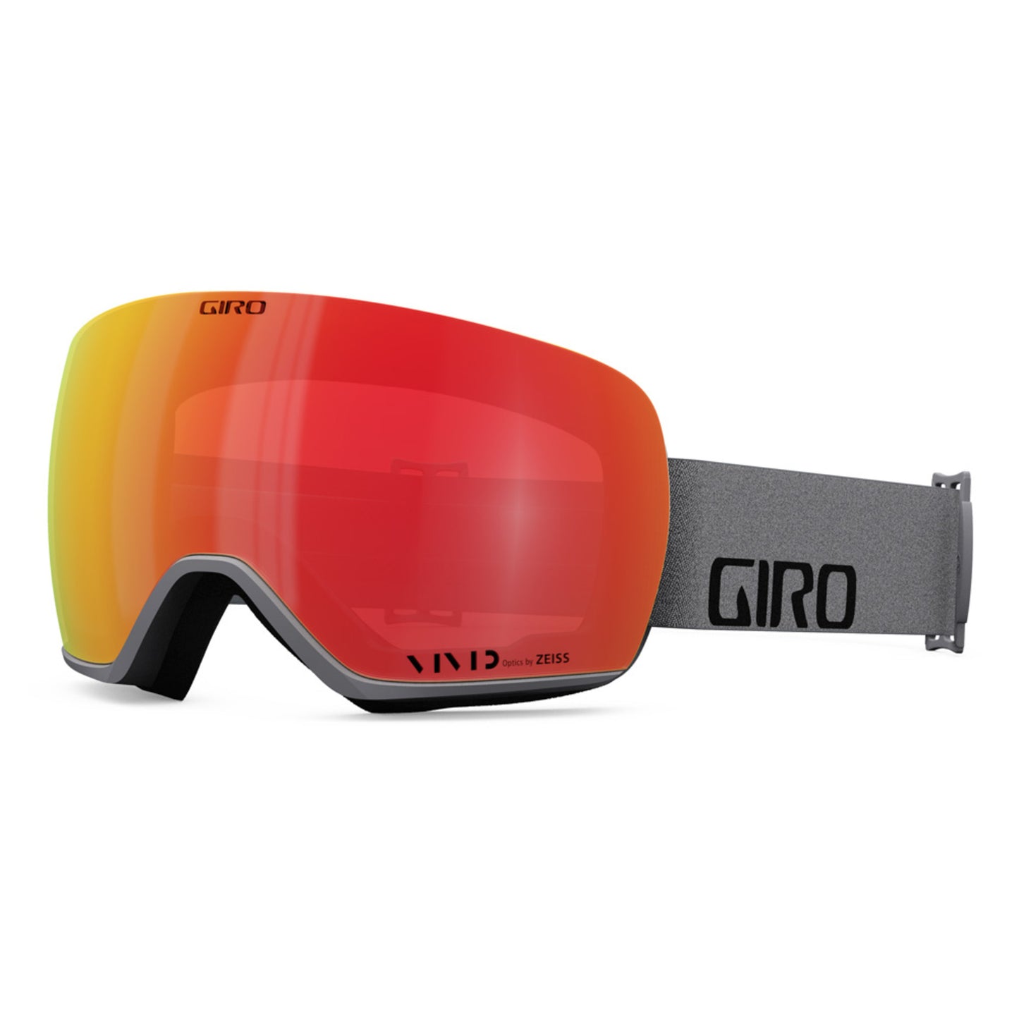 Giro Article Goggle - GREY WORDMARK - VIVID EMBER