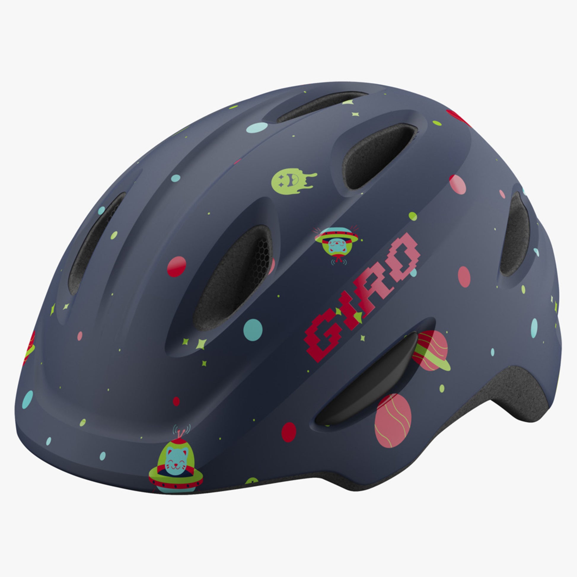 Giro Scamp Youth BIke Helmet - Matte Midnight Space - S