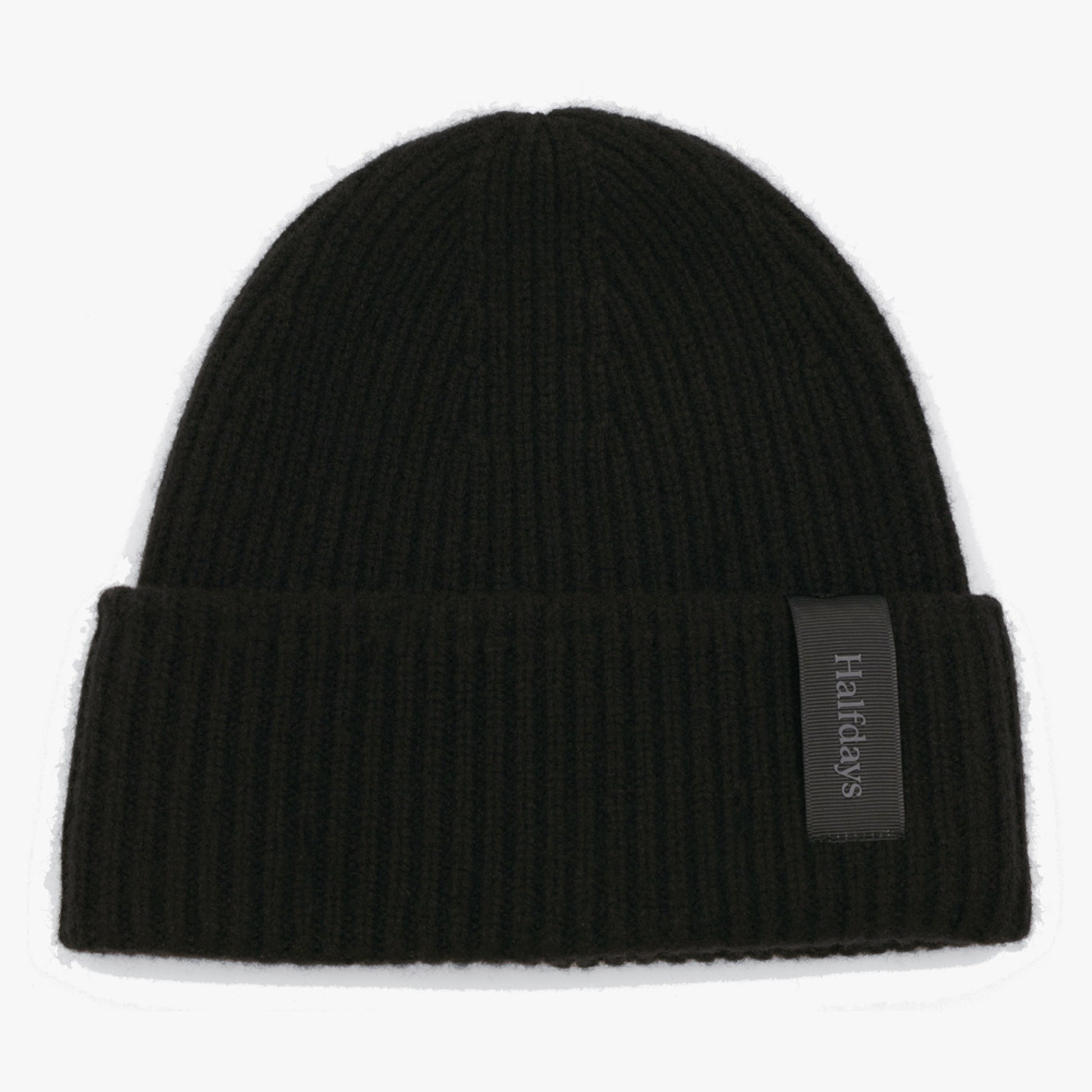 Halfdays Merino Beanie - Black