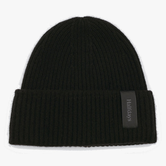 Halfdays Merino Beanie - Black