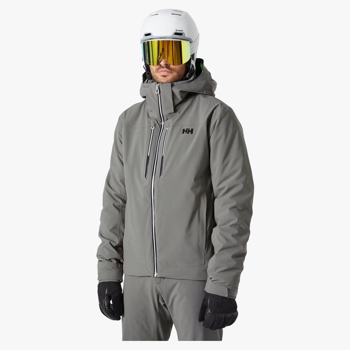 Helly Hansen Alpha Lifaloft Men's Jacket - Concrete - XXL