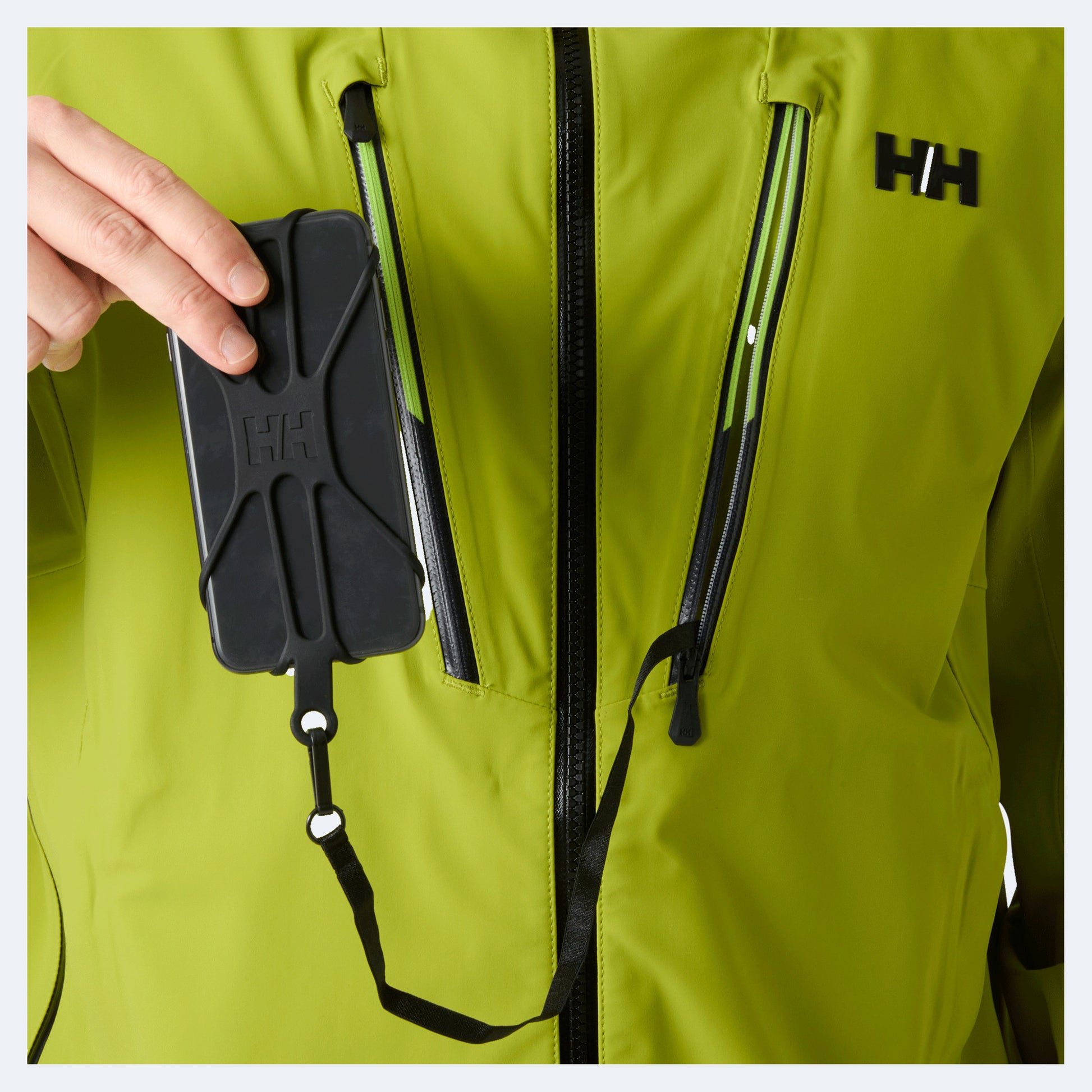 Helly Hansen Alpha Men's Long Shell Jacket