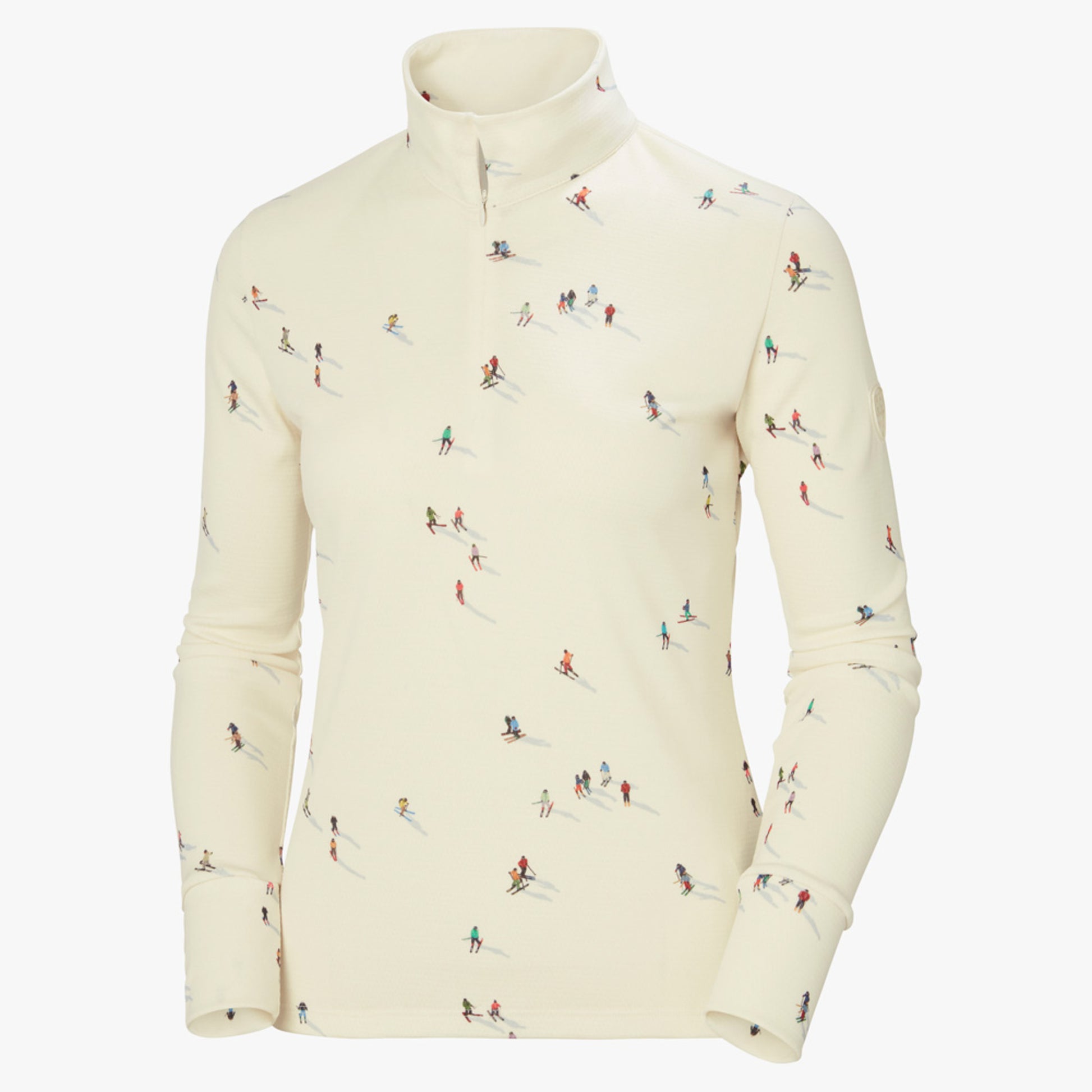 Helly Hansen St Moritz Lifa Active 2.0 Women's 1/2 Zip - Snow - XL