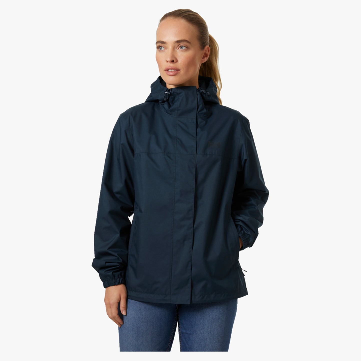 Helly Hansen Vancouver Women's Rain Jacket - Navy - XL